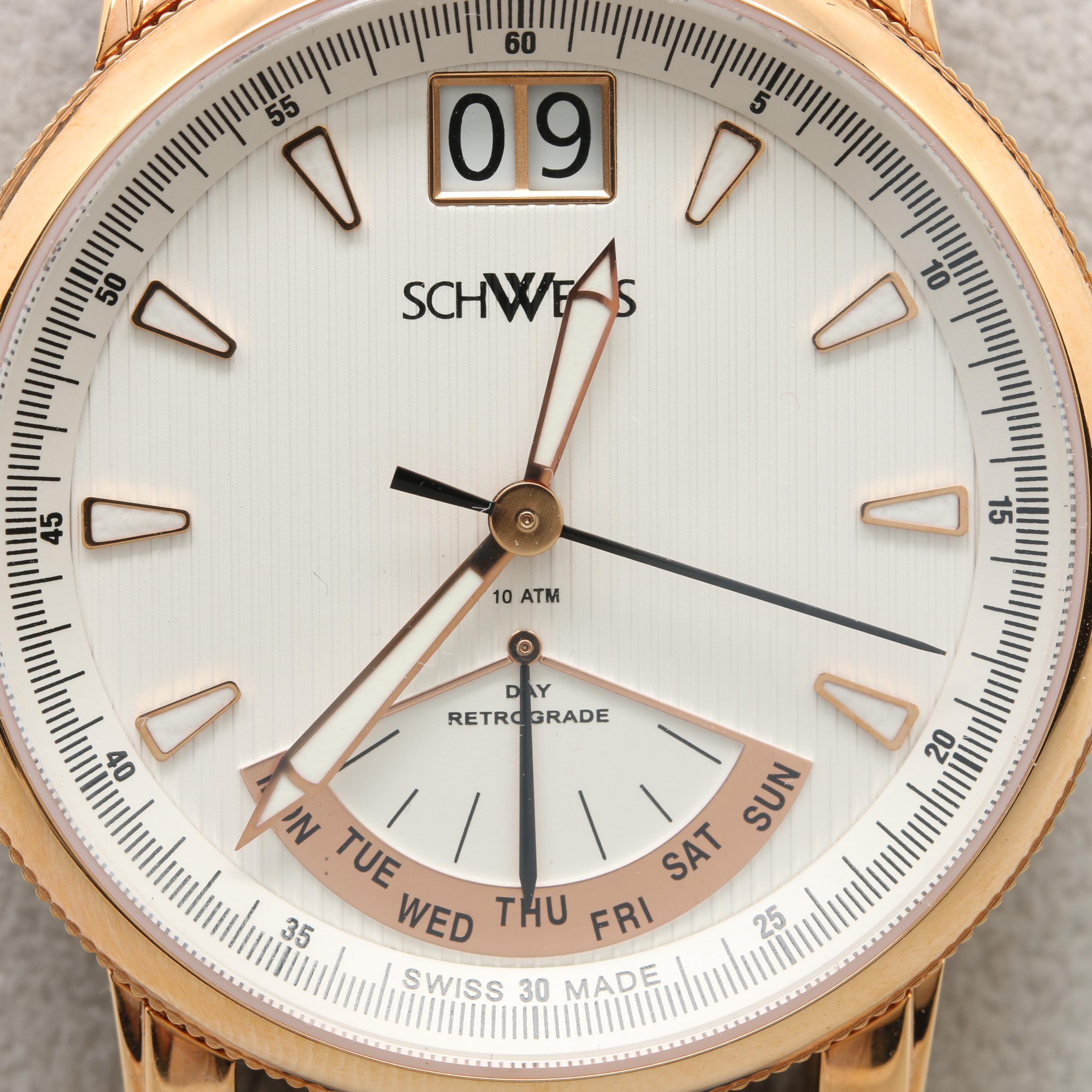 Schweiss Swiss Stainless Steel Watch