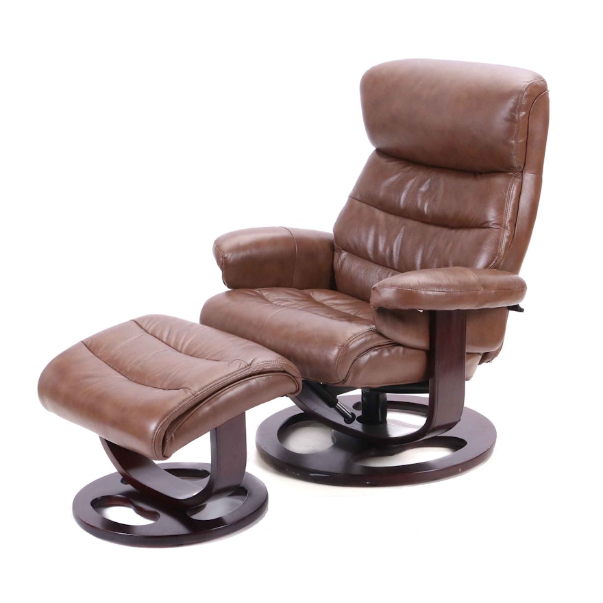 Barcalounger Recliner with Ottoman