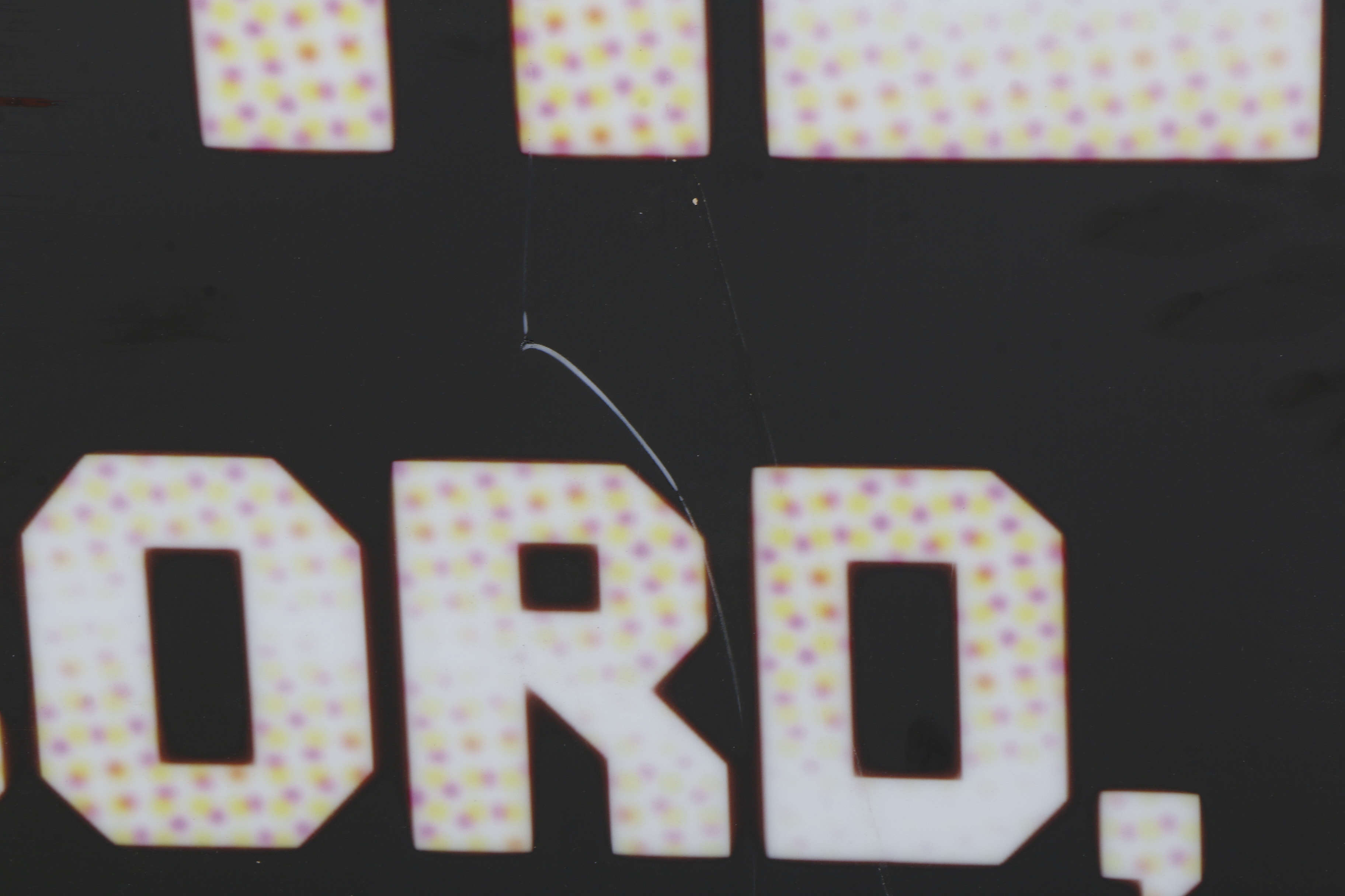 1981 "Best Record In Baseball" Scoreboard Exhibit From Reds Hall Of Fame COA