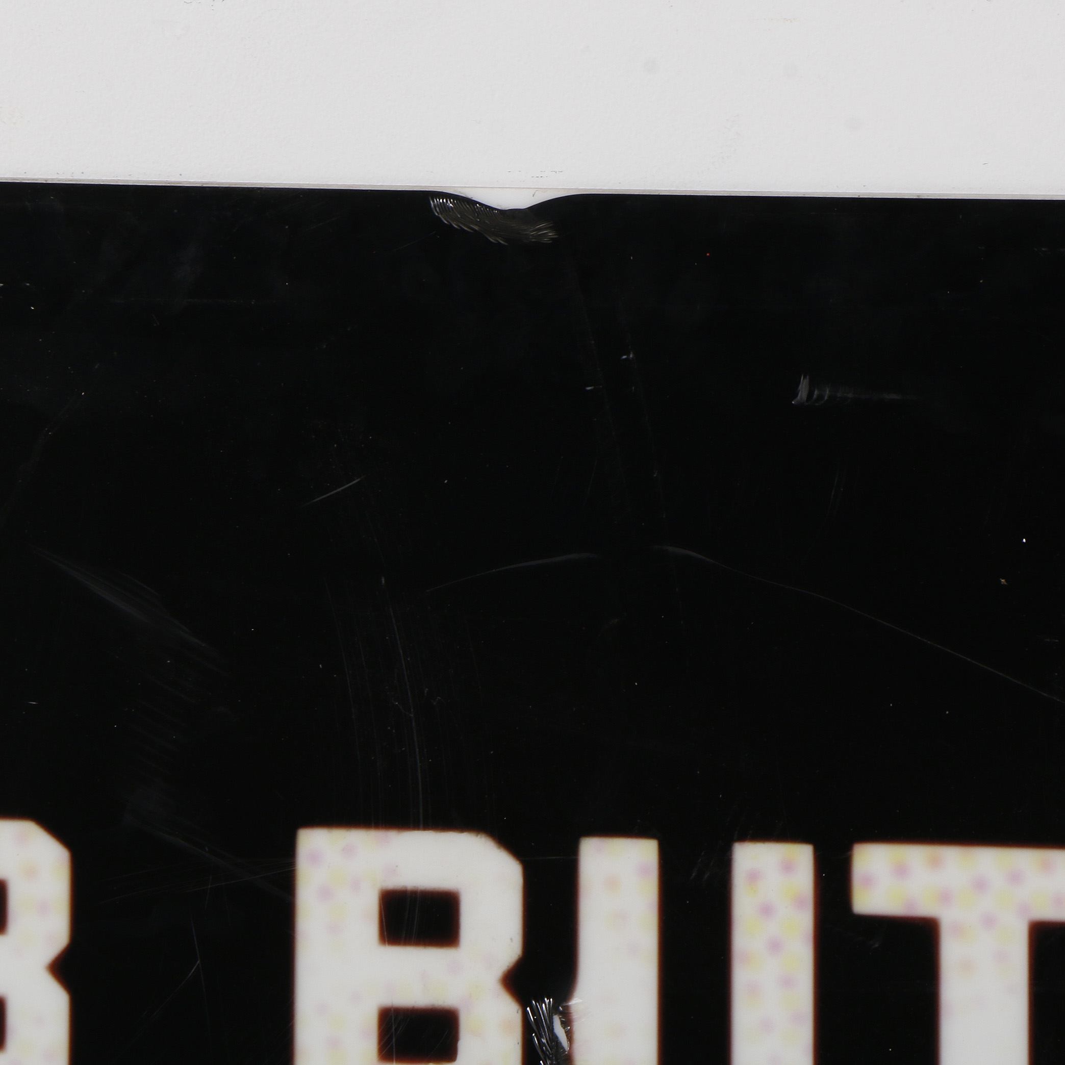 1981 Cincinnati Reds "Best Record Line-Up Scoreboard Lineup Exhibit COA