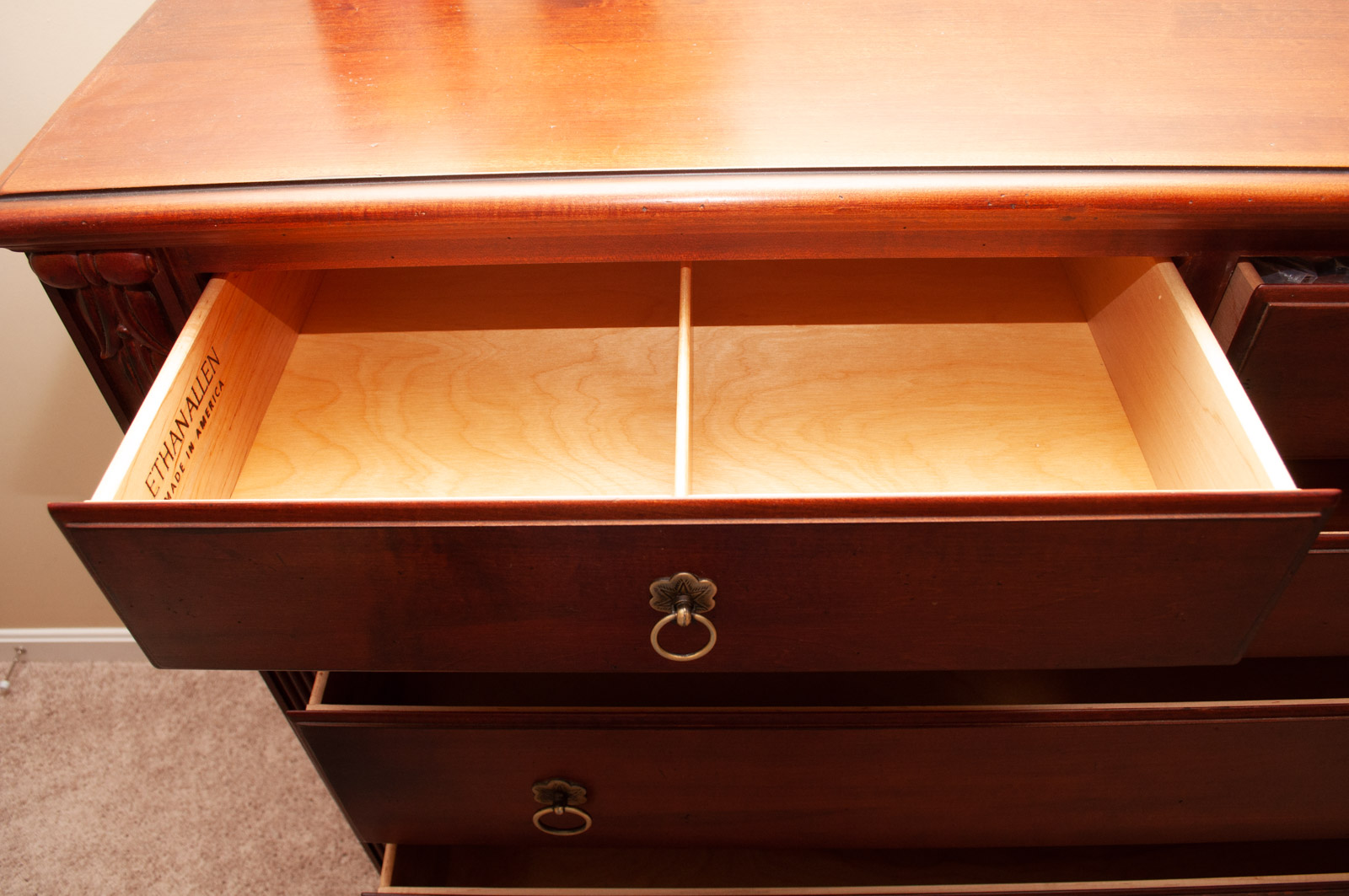 Ethan Allen British Classics "Dawson" Tall Dresser