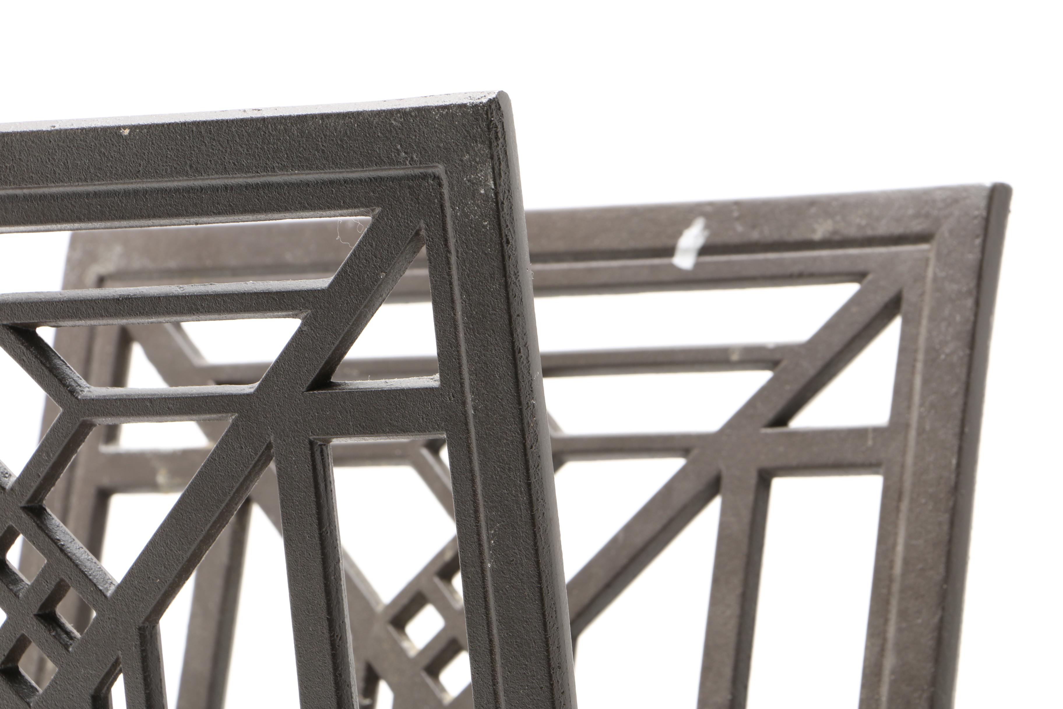 Frank Lloyd Wright Lake Geneva Magazine Rack by Maclin Studio