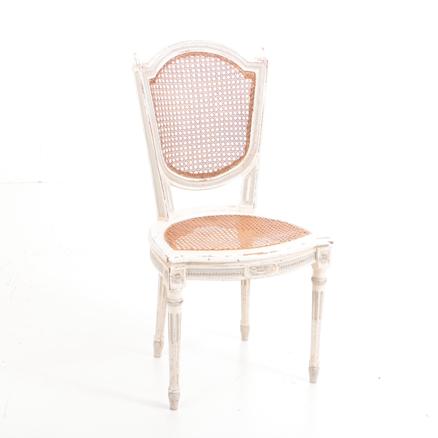White Painted Louis XVI Style Chair