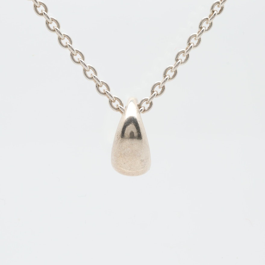 Pandora Sterling Silver Pendant Necklace