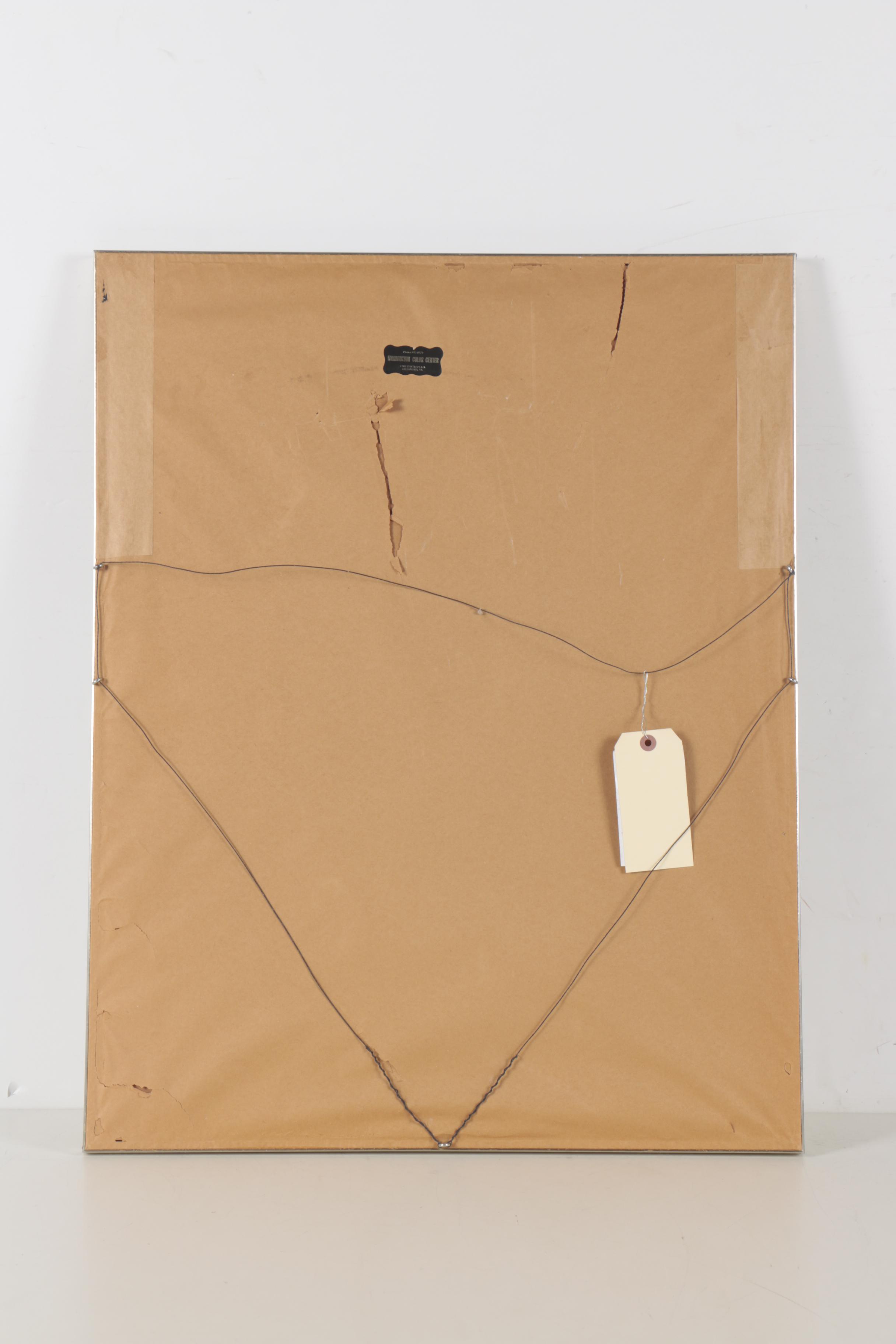 Hiri Gouache Painting of Nude Figures