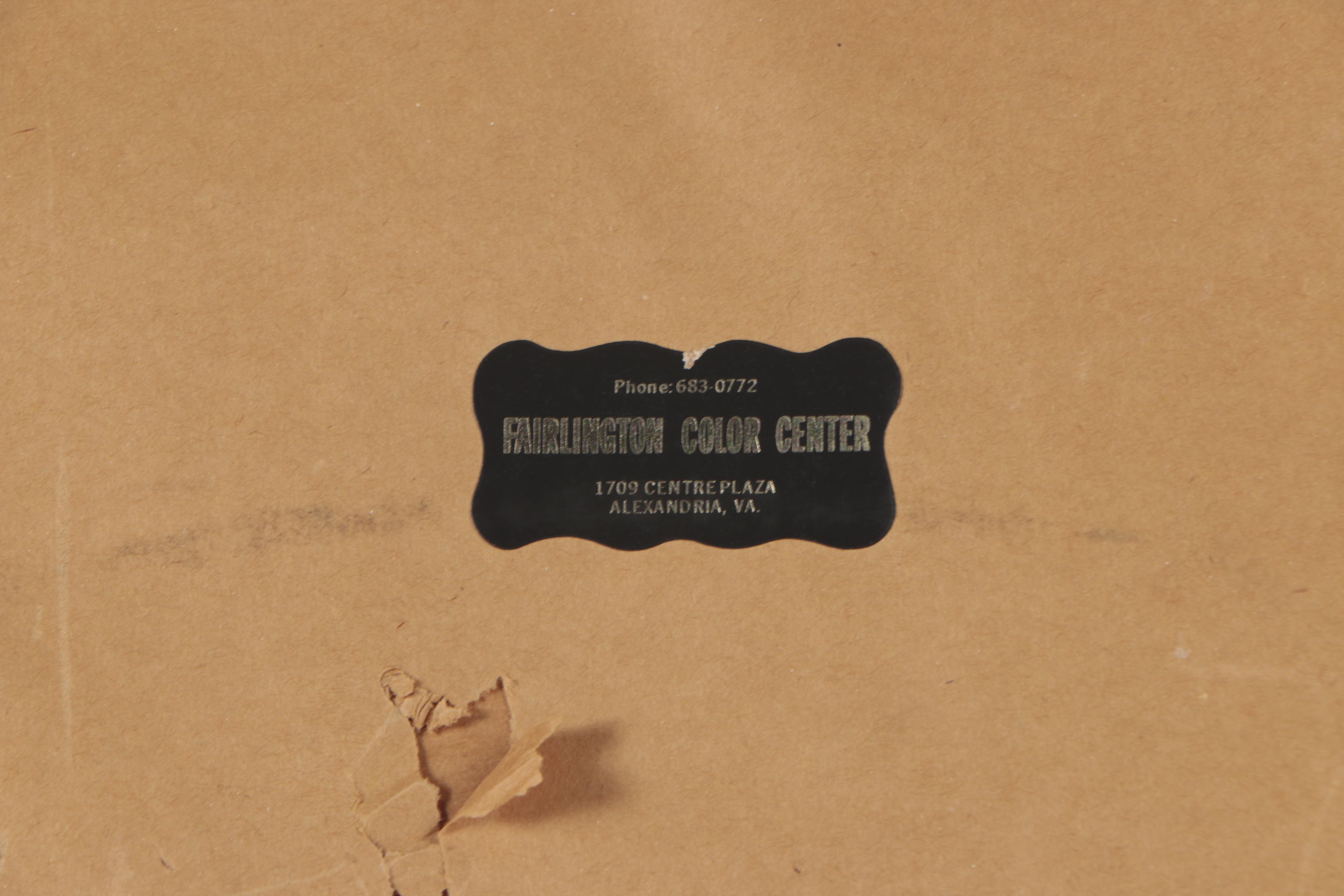 Hiri Gouache Painting of Nude Figures