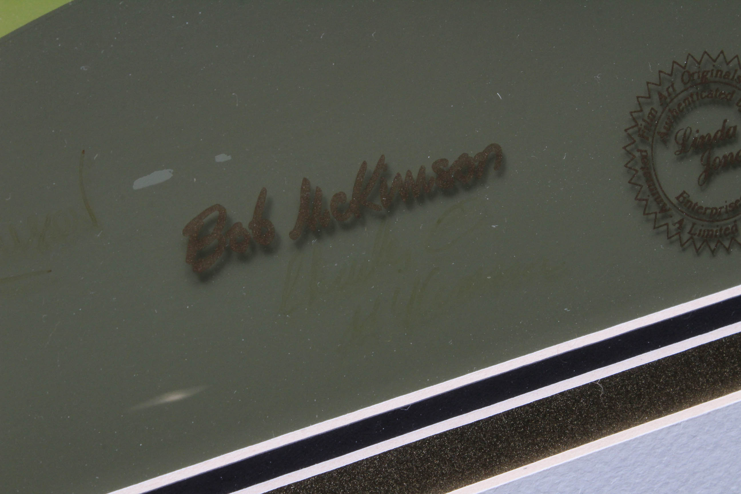 Bob and Tom McKimson Signed 1989 Limited Edition Animation Cel "Classic Daffy"