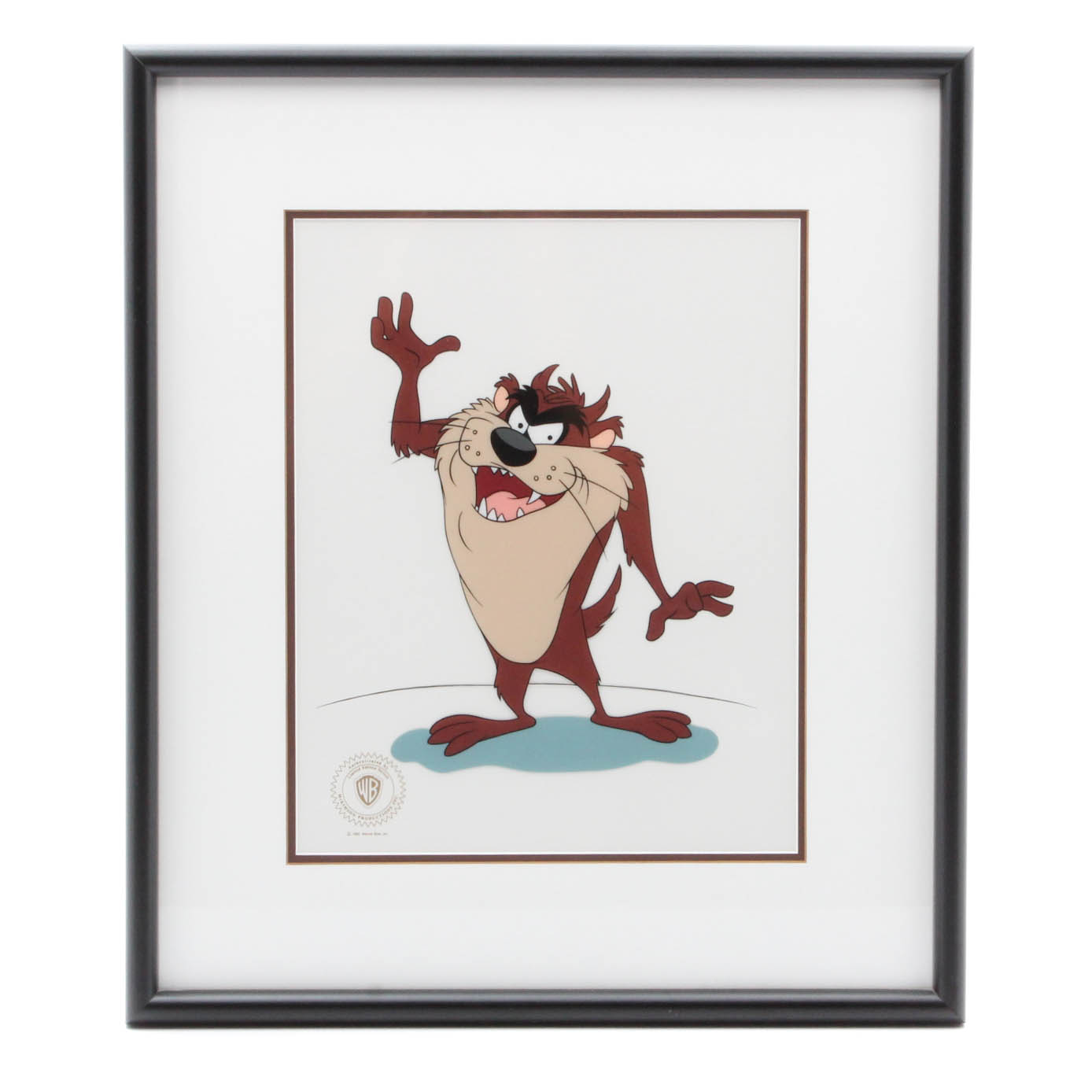 Warner Bros. 1992 Limited Edition Animation Cel "Taz Portrait"