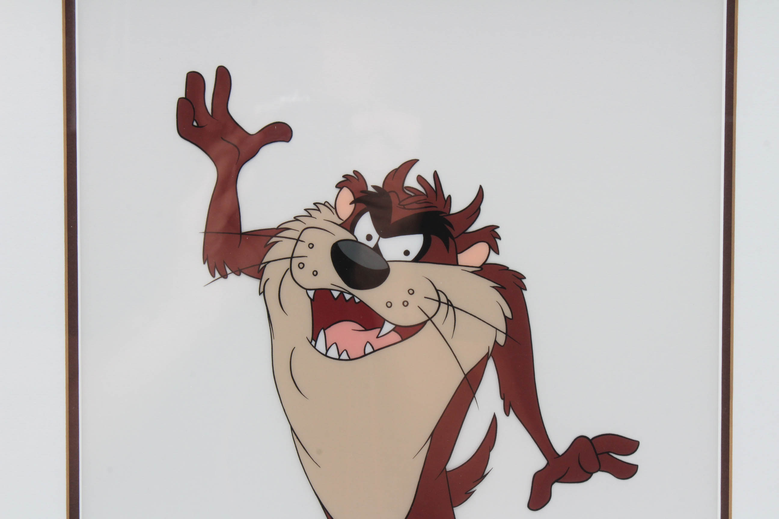 Warner Bros. 1992 Limited Edition Animation Cel "Taz Portrait"