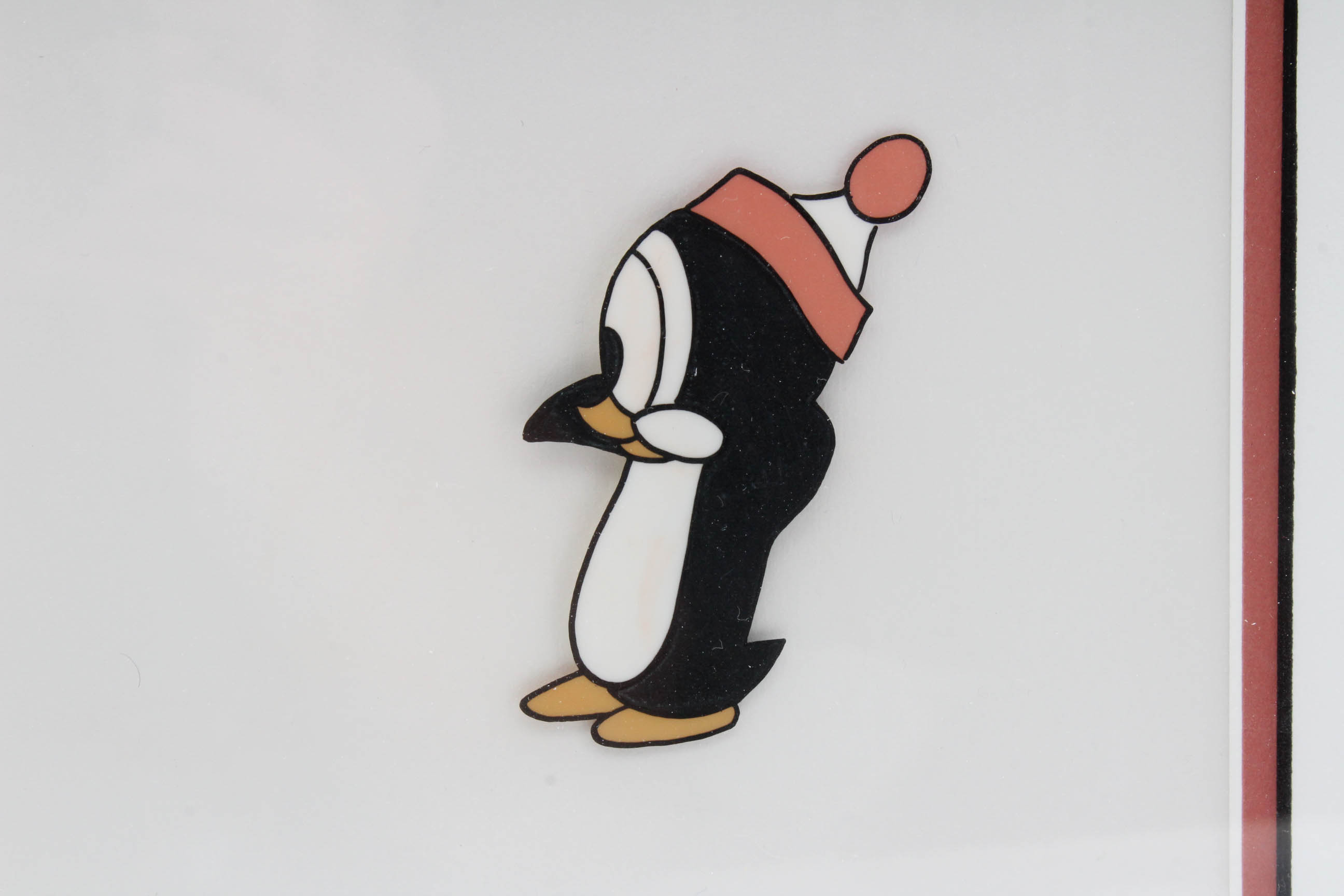 Walter Lantz 1971 Original Pencil Drawing and Animation Cel  "Chilly Willy"