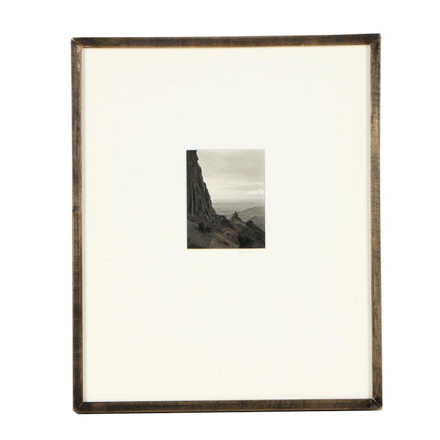 William Clift Gelatin-Silver Photograph from the Series "View of Shiprock"
