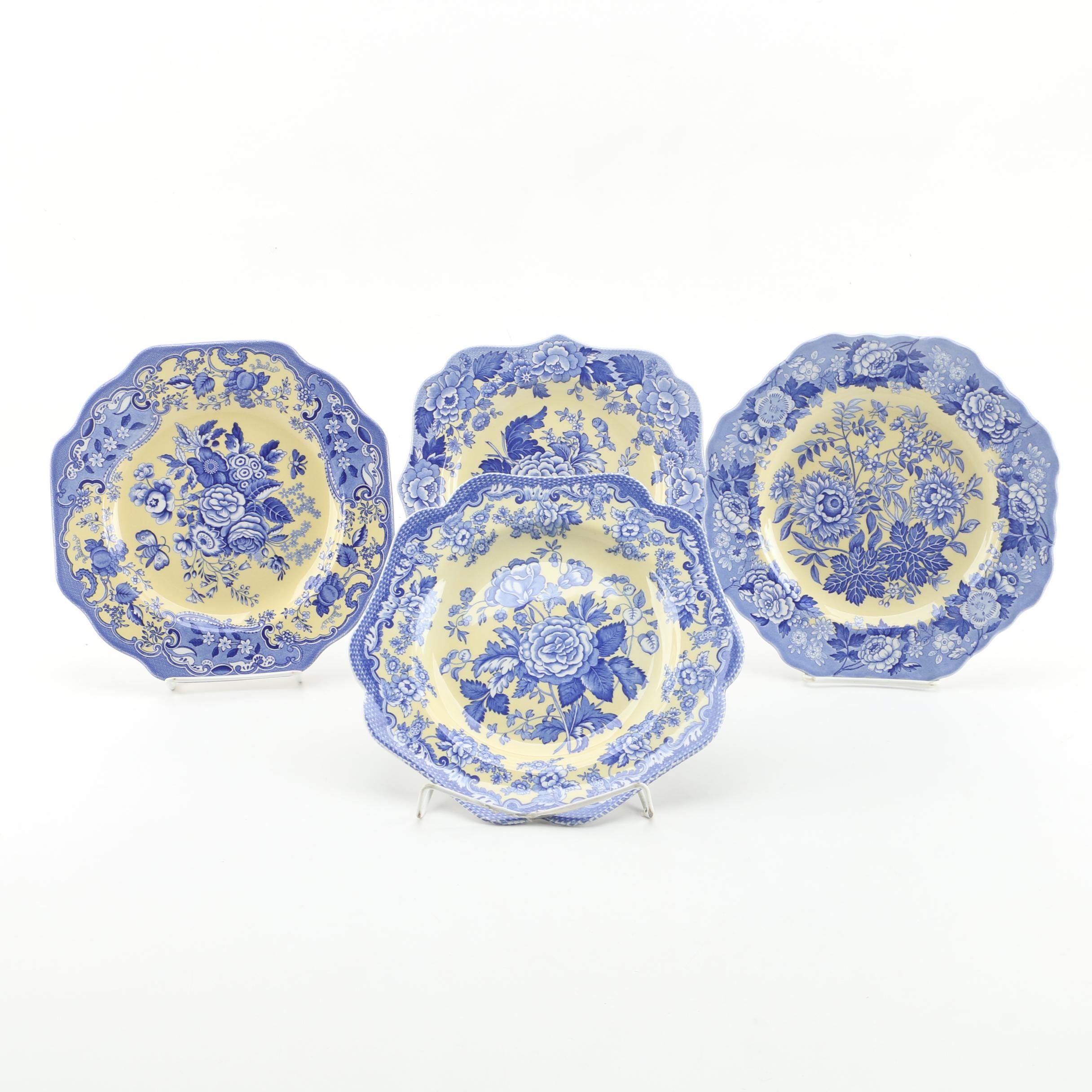 Spode "Blue Room Garden Collection" Dessert Plates