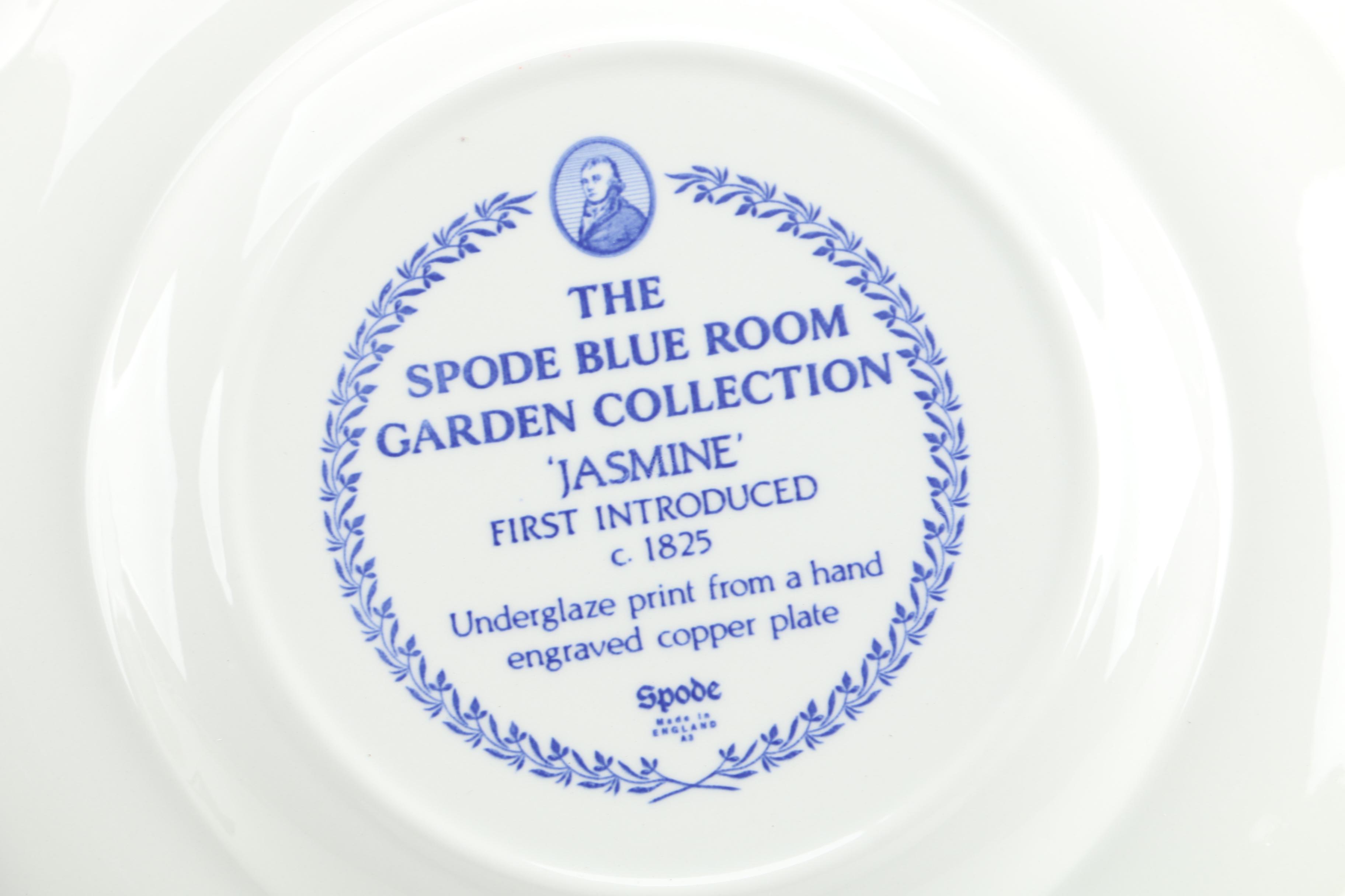Spode "Blue Room Garden Collection" Dessert Plates