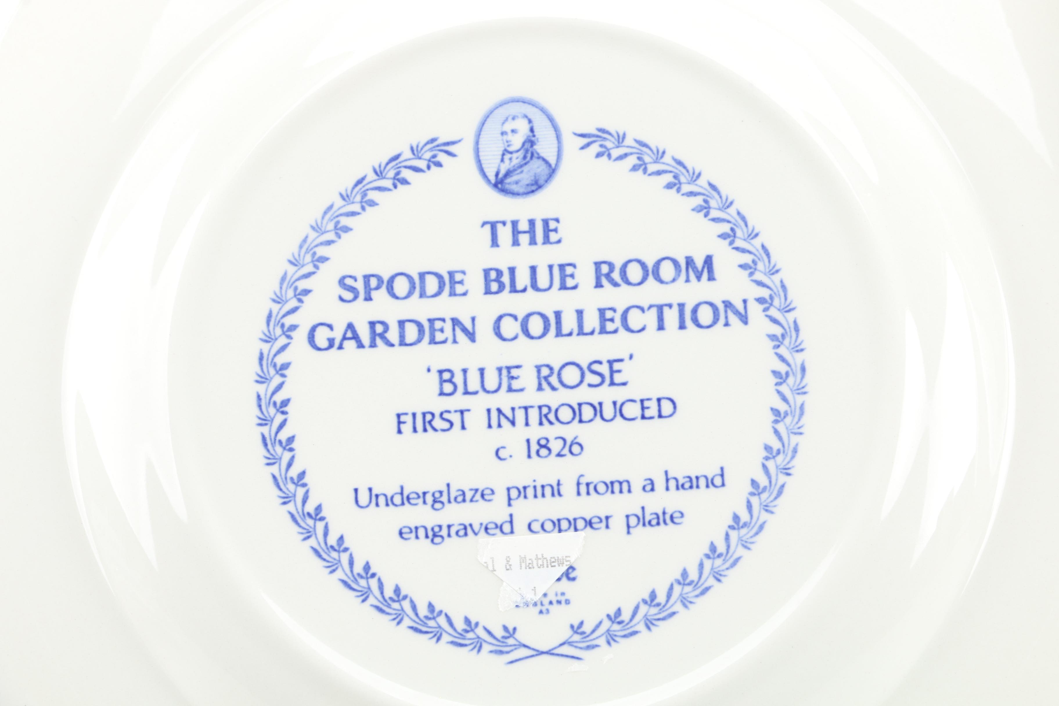 Spode "Blue Room Garden Collection" Dessert Plates