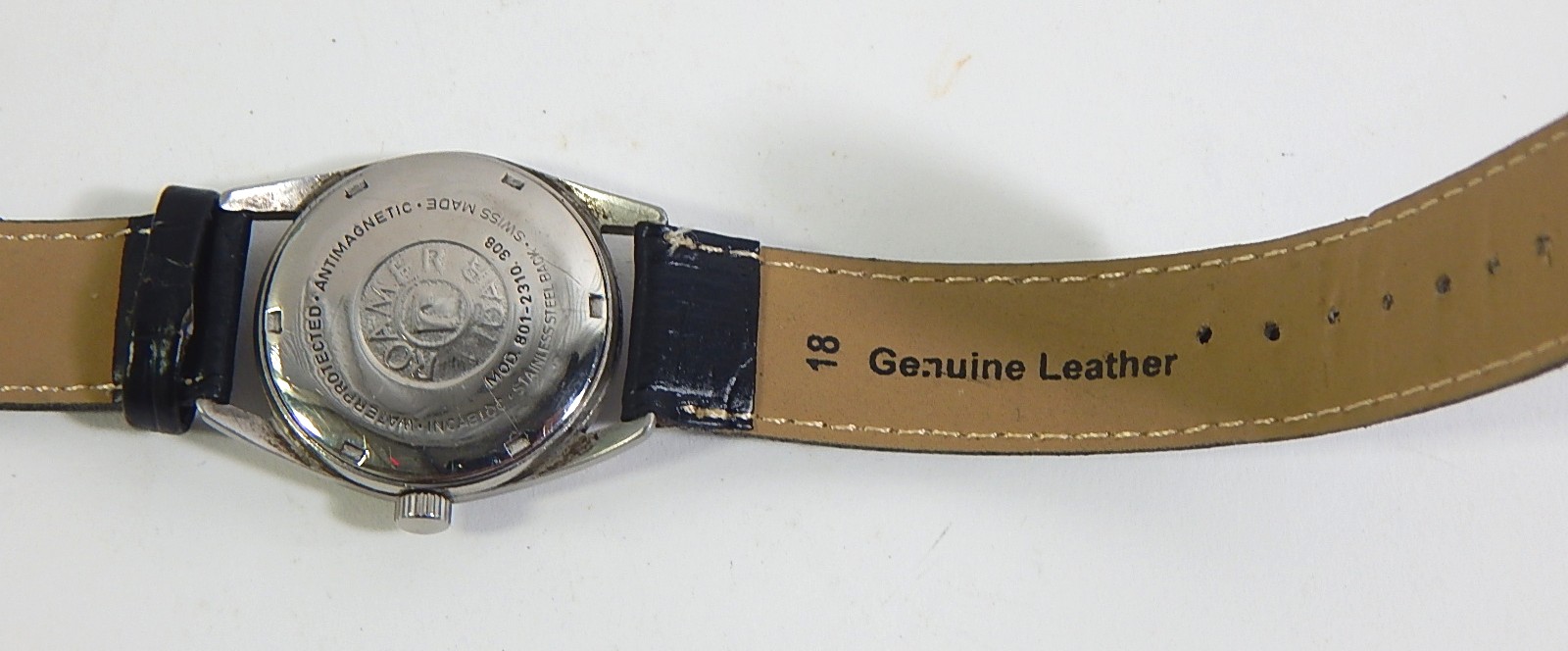 RW Roamer Vidar 17 Jewel Shockproof Swiss Made Silver-Tone Watch