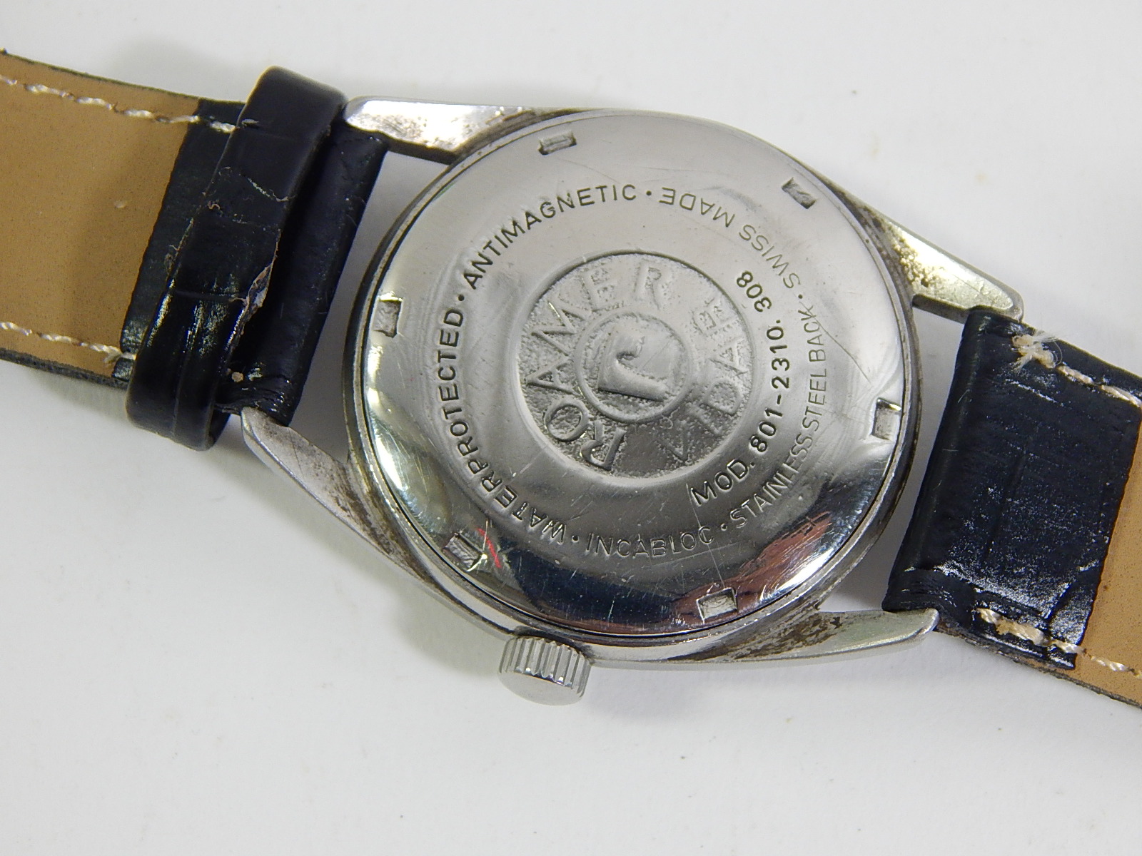 RW Roamer Vidar 17 Jewel Shockproof Swiss Made Silver-Tone Watch