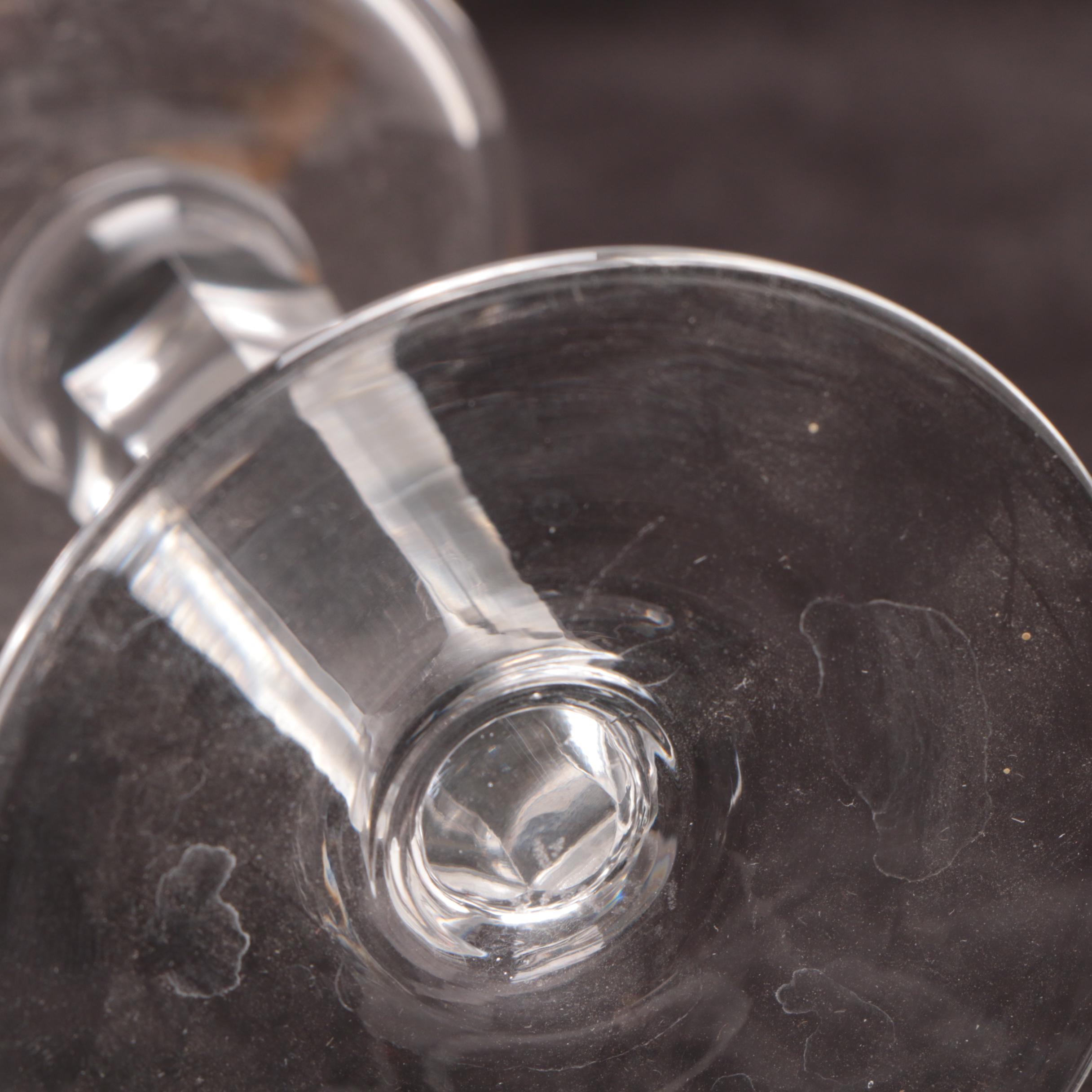 Lenox "Georgetown" Gold Encrusted Crystal Stemware