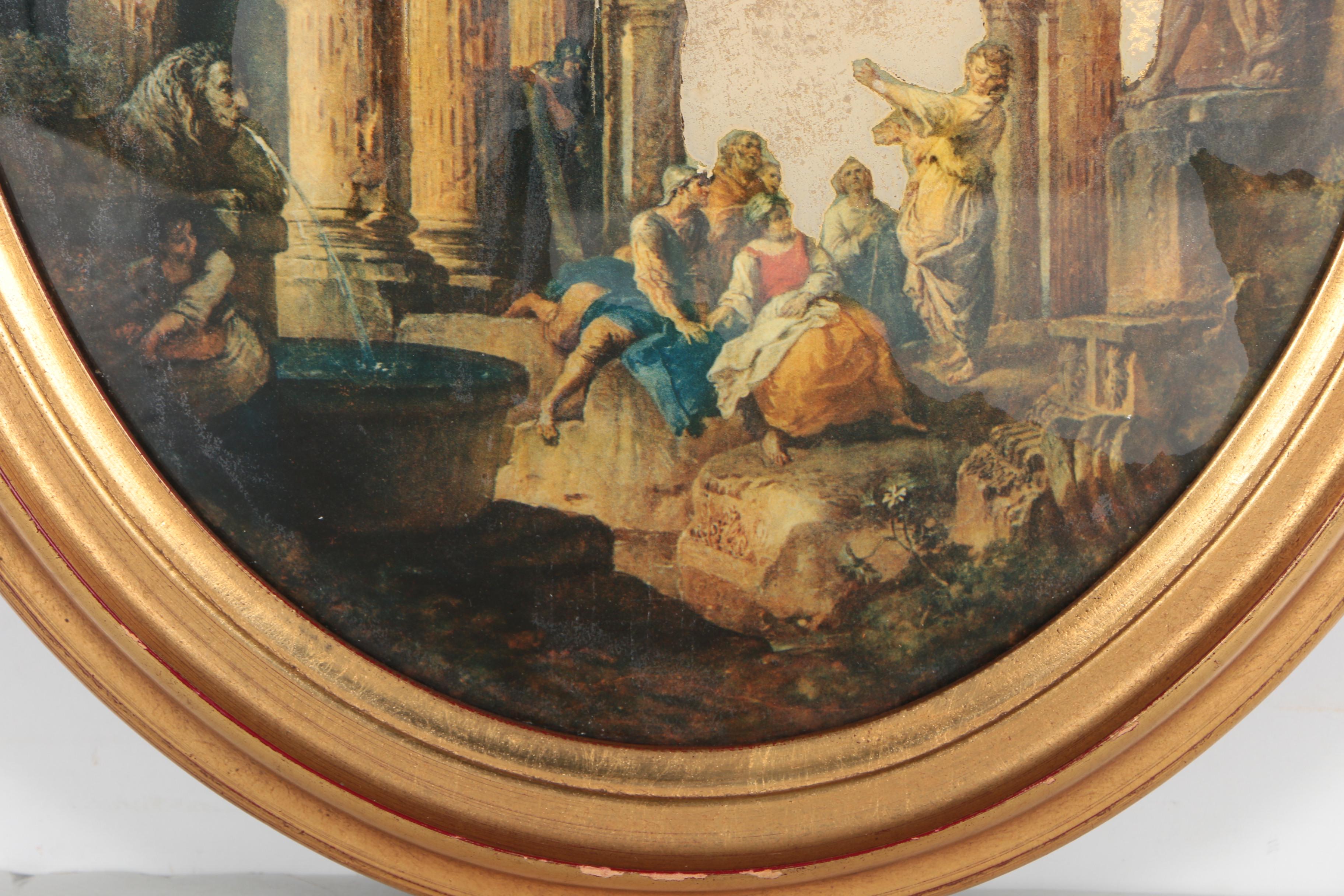 Vintage Sungott Art Studios Decoupage Art