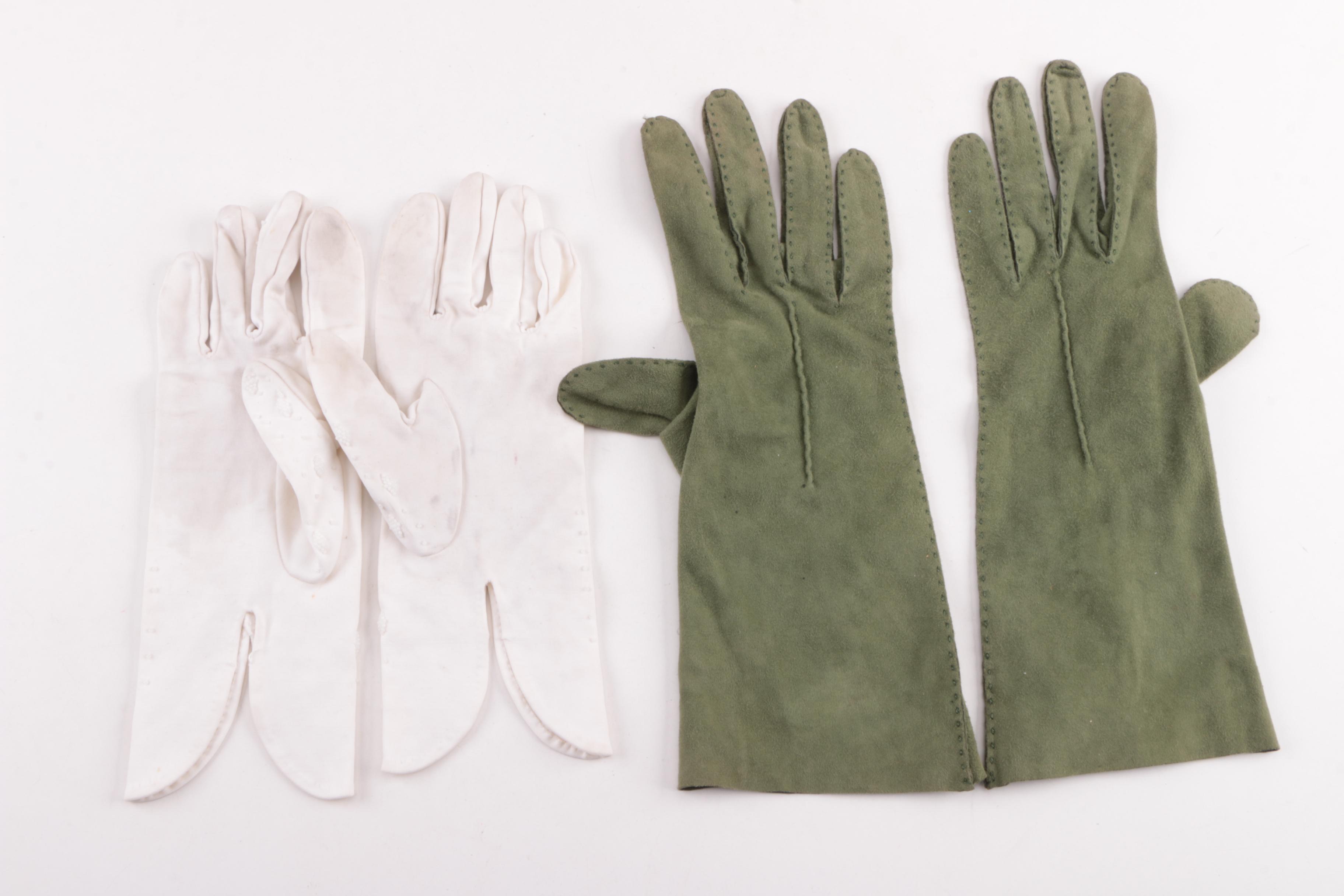 Marshall Fields Woven Briefcase and Other Vintage Accessories