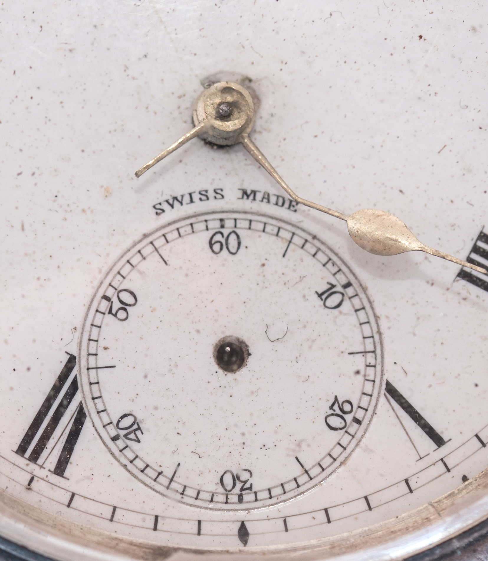 935 Silver Kay, Jones, & Coy London Lever Pocket Watch