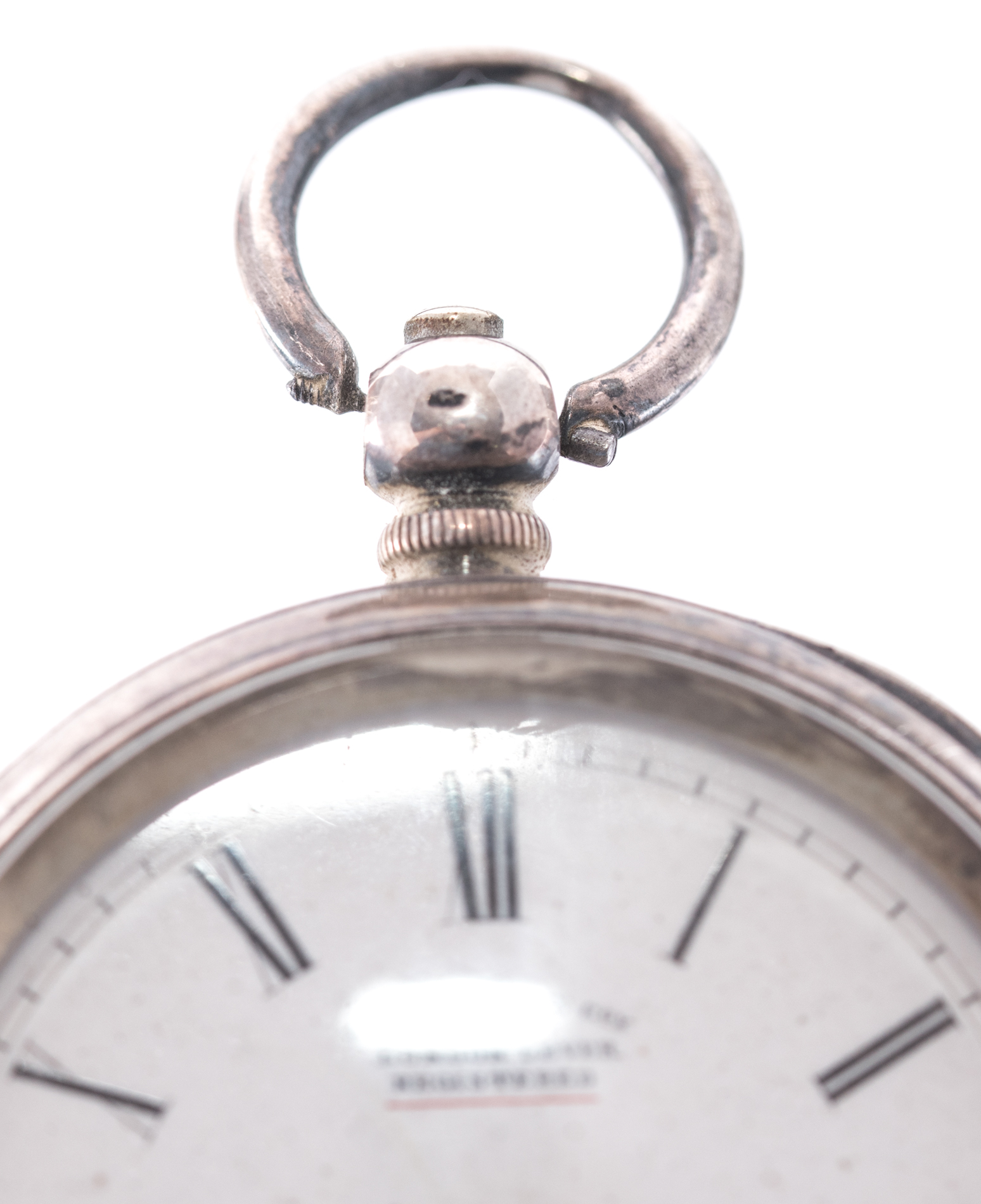 935 Silver Kay, Jones, & Coy London Lever Pocket Watch