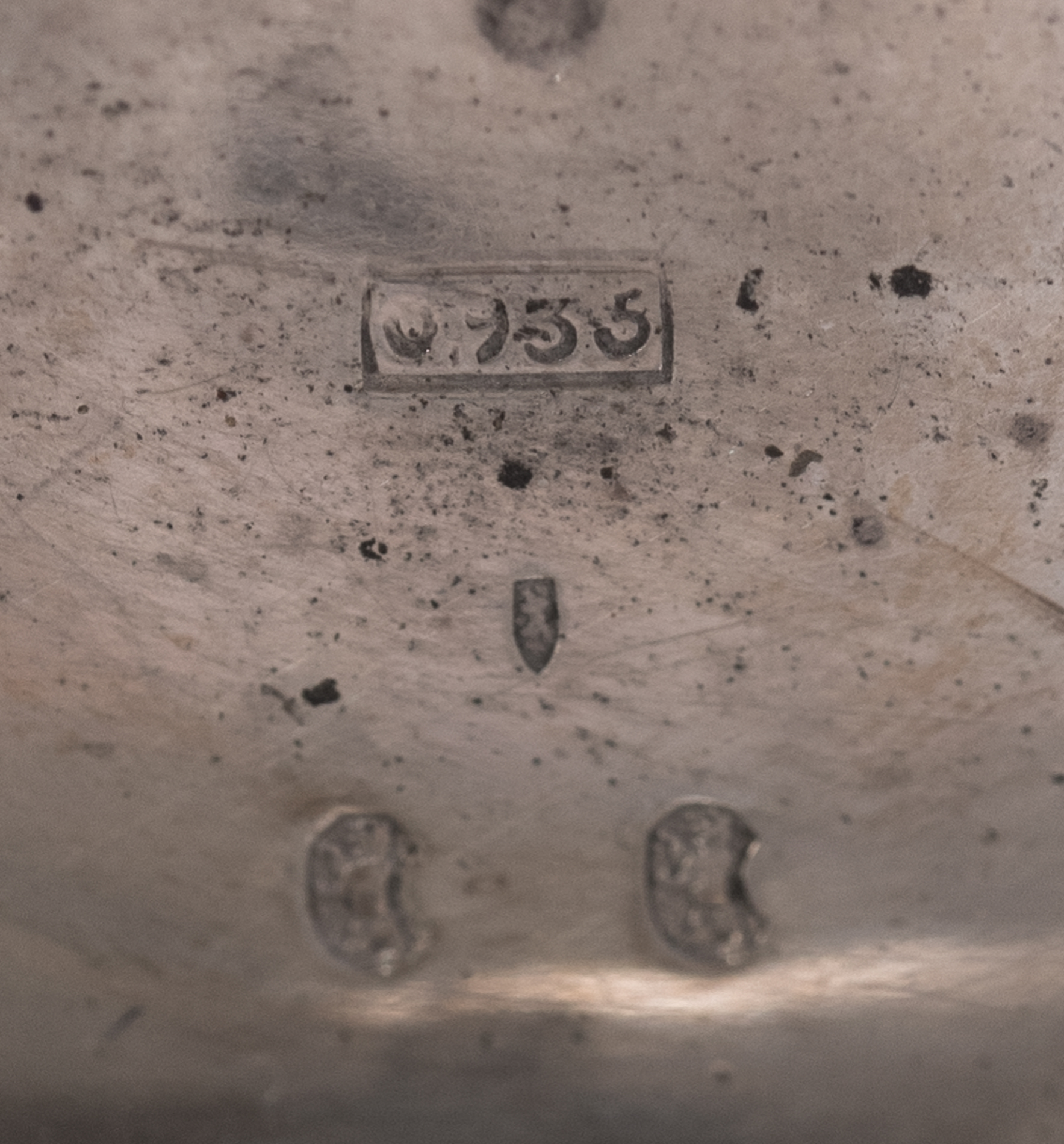 935 Silver Kay, Jones, & Coy London Lever Pocket Watch