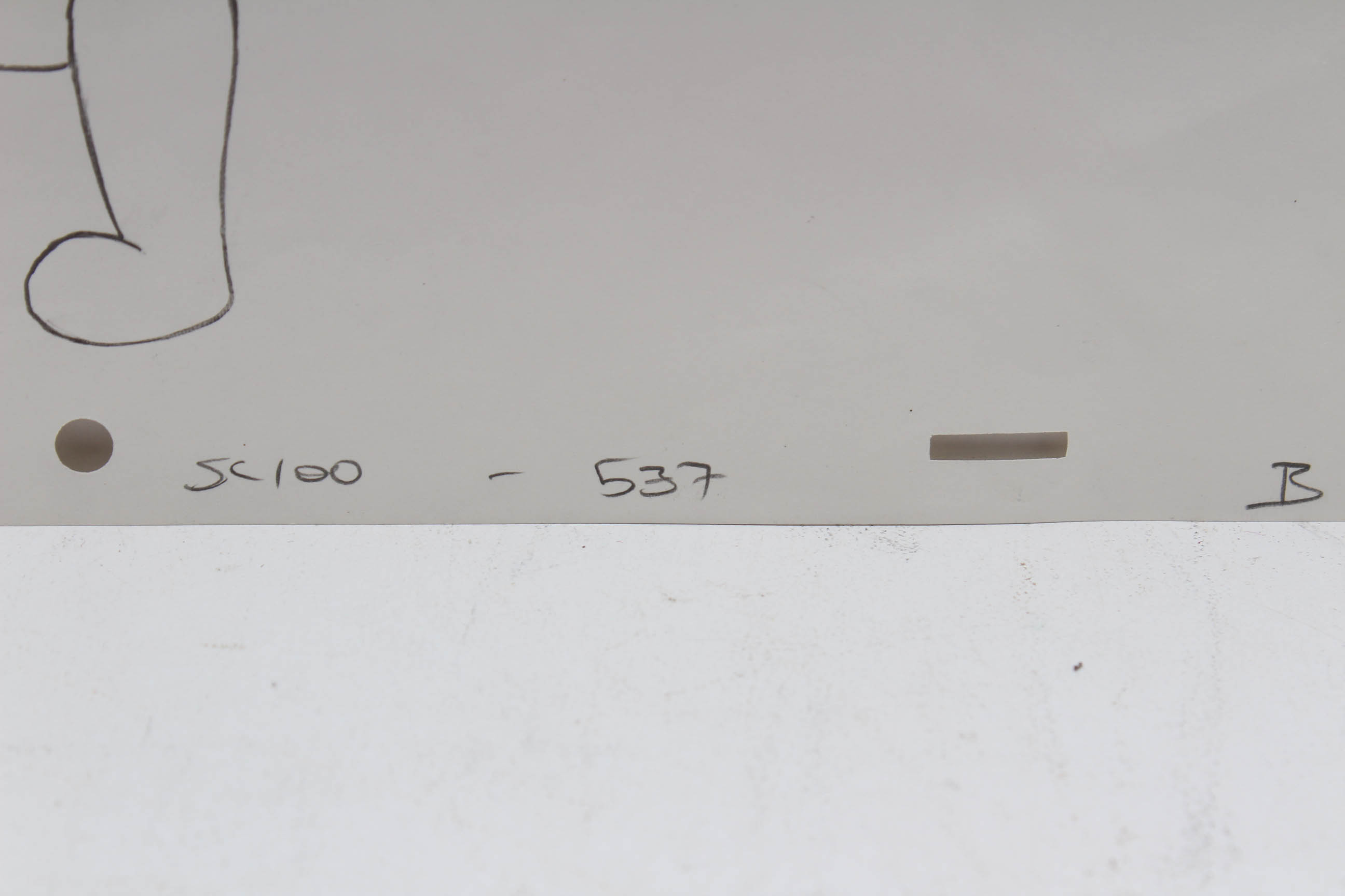 Walt Disney Studios 1970s Original Production Drawing "Winnie The Pooh"