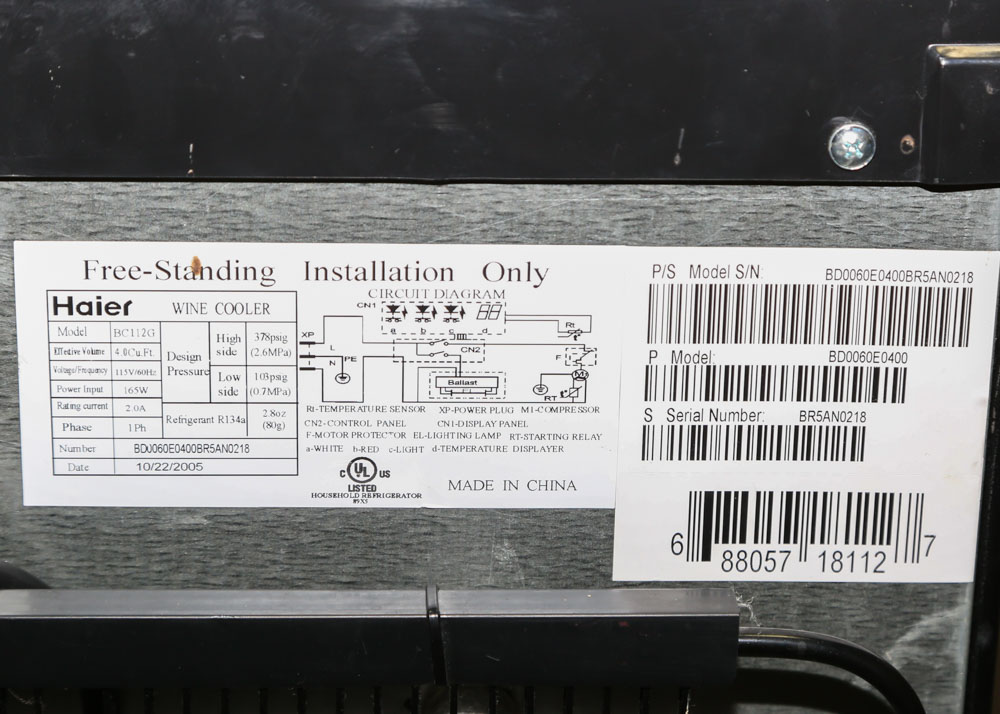 Haier Home Wine Cooler