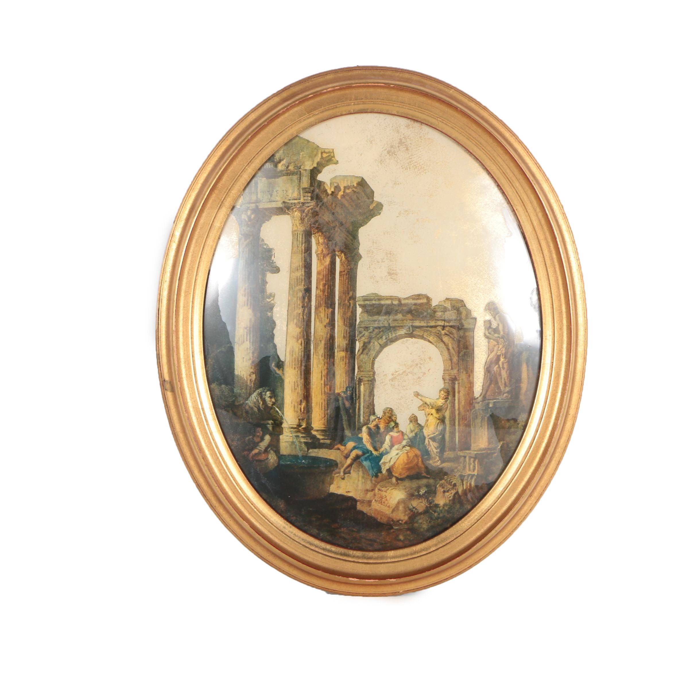 Vintage Sungott Art Studios Decoupage Art