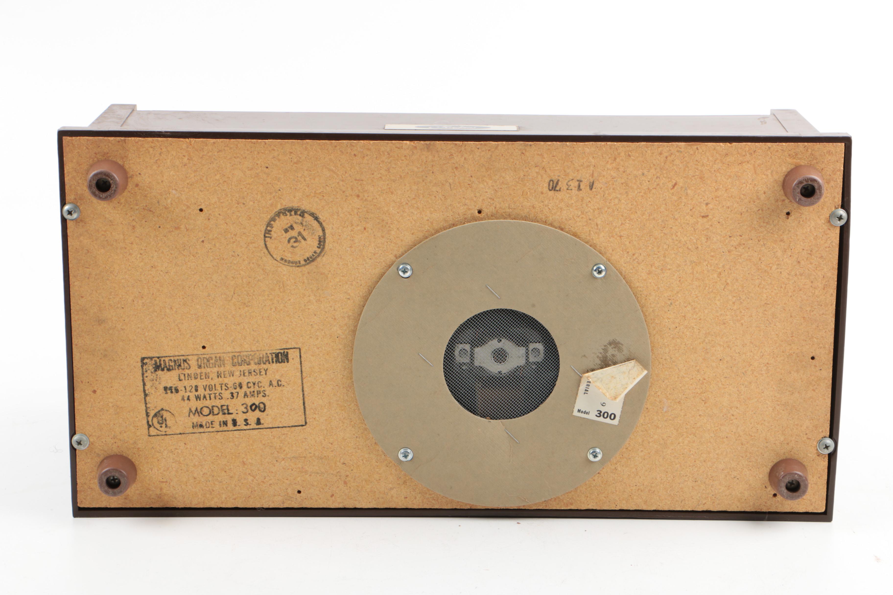 Vintage Magnus Table Top Electric Chord Toy Organ