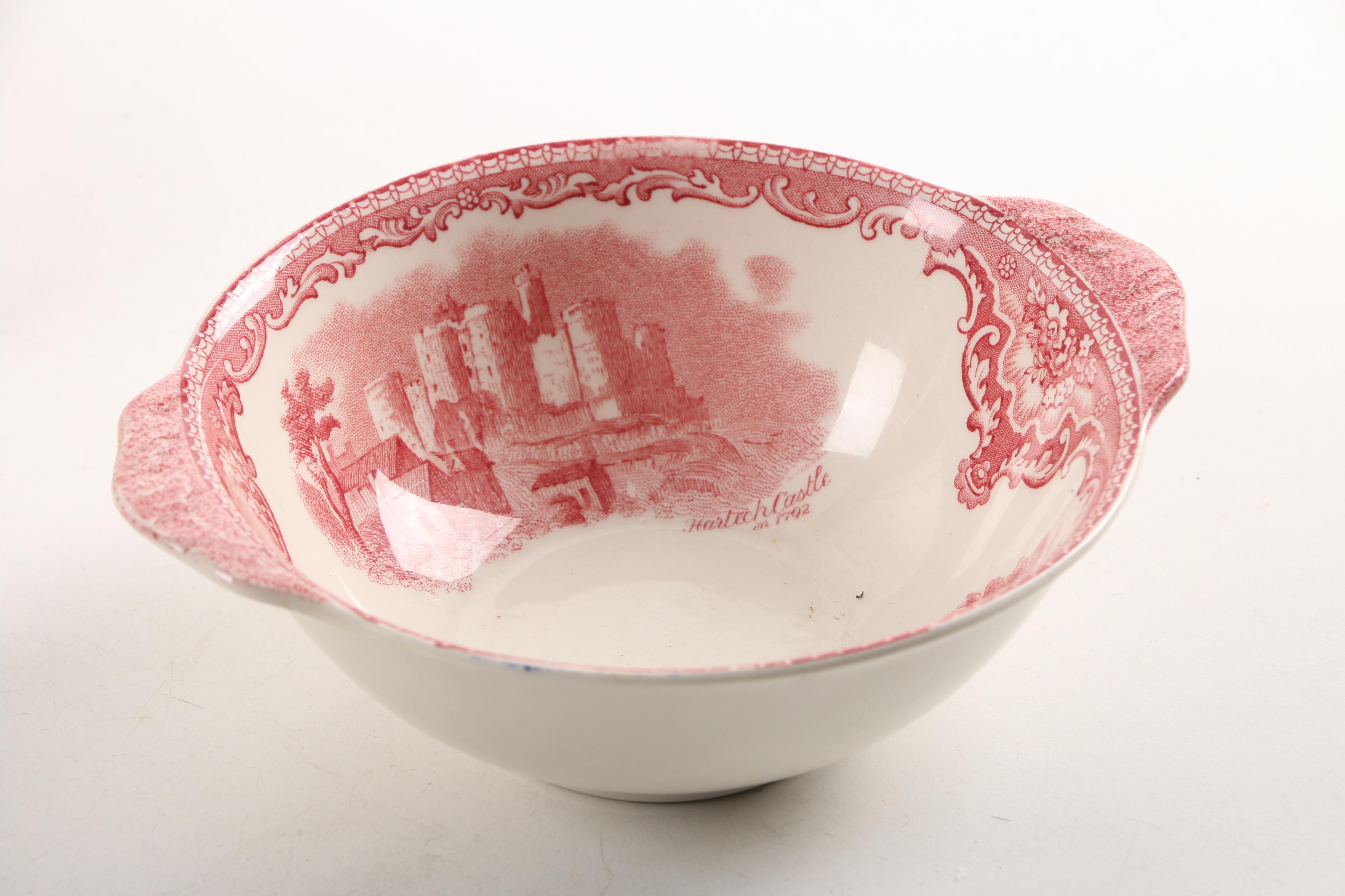 Johnson Brothers "Old Britain Castles Pink" Transfer Printed Dinnerware