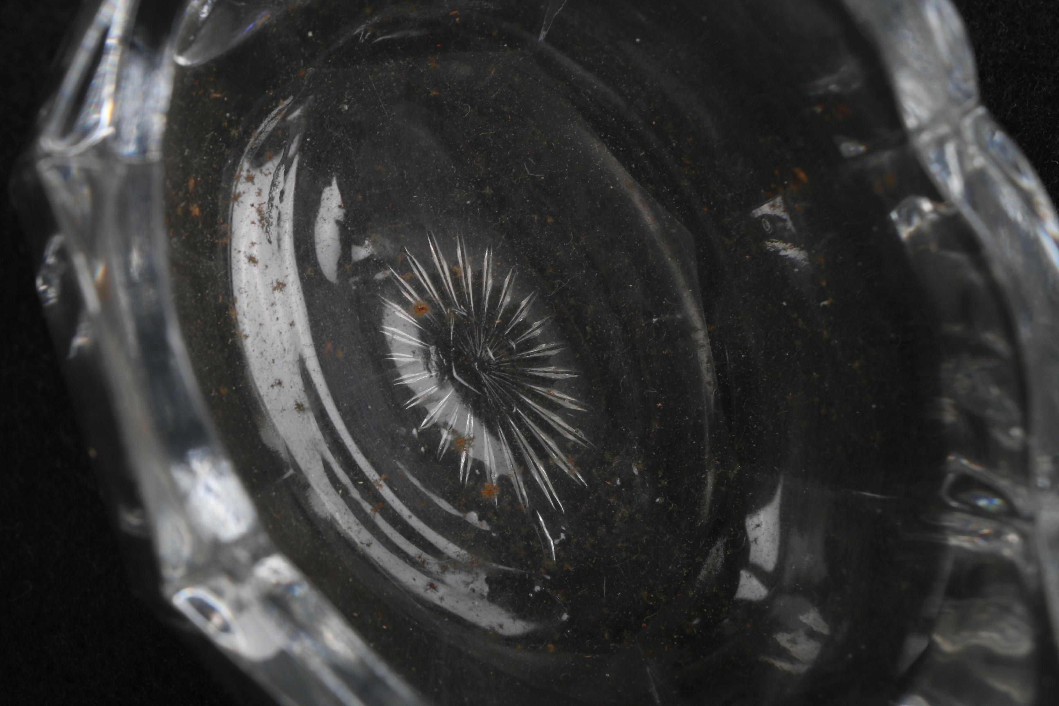 Vintage Heisey Creamer and "Greek Key" Tumbler