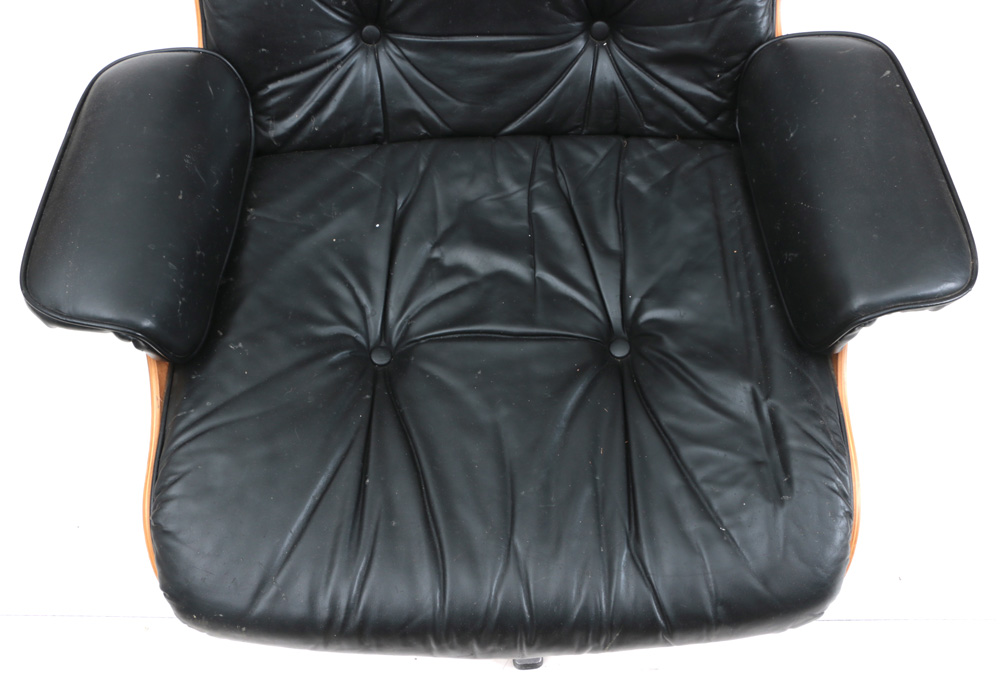 Eames Style Lounge Chair and Ottoman