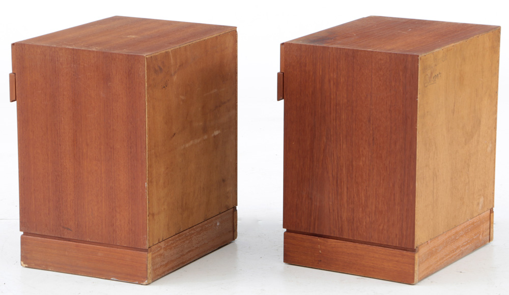 Pair of Danish Modern Teak Nightstands