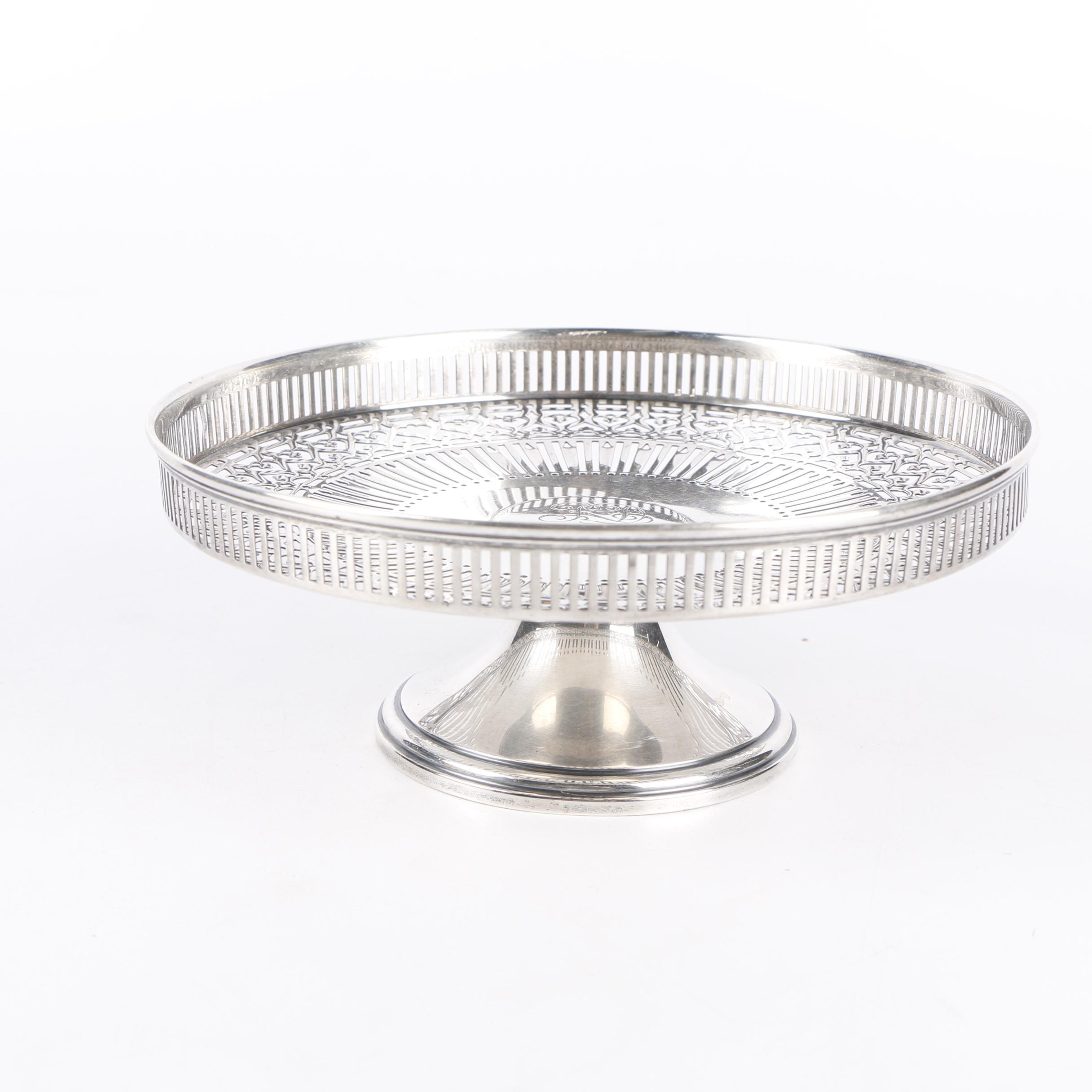 Vintage Tiffany & Co. Sterling Silver Reticulated Compotes