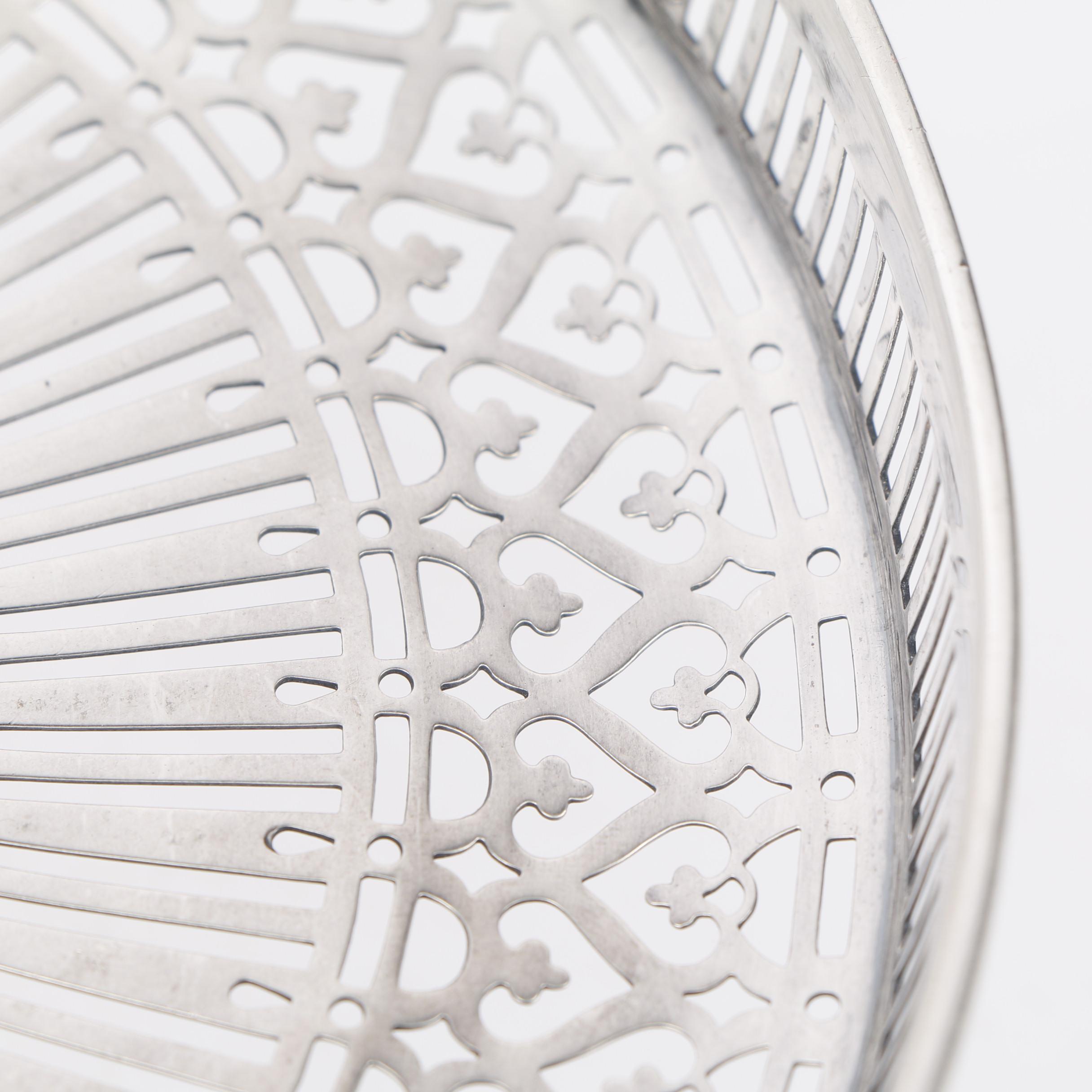 Vintage Tiffany & Co. Sterling Silver Reticulated Compotes