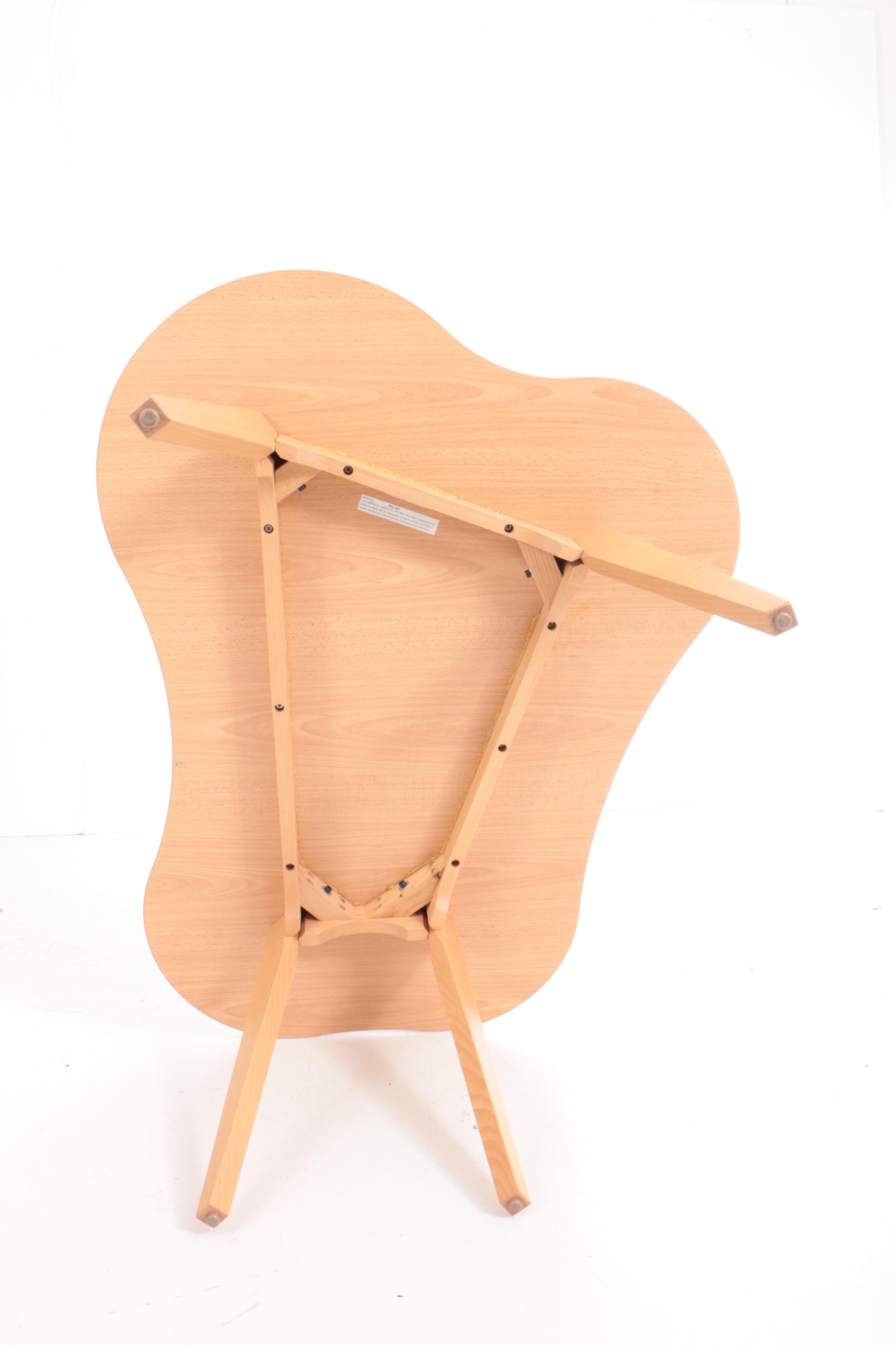 Maple 'Amoeba' Low Table by Jens Risom for Knoll, Inc.