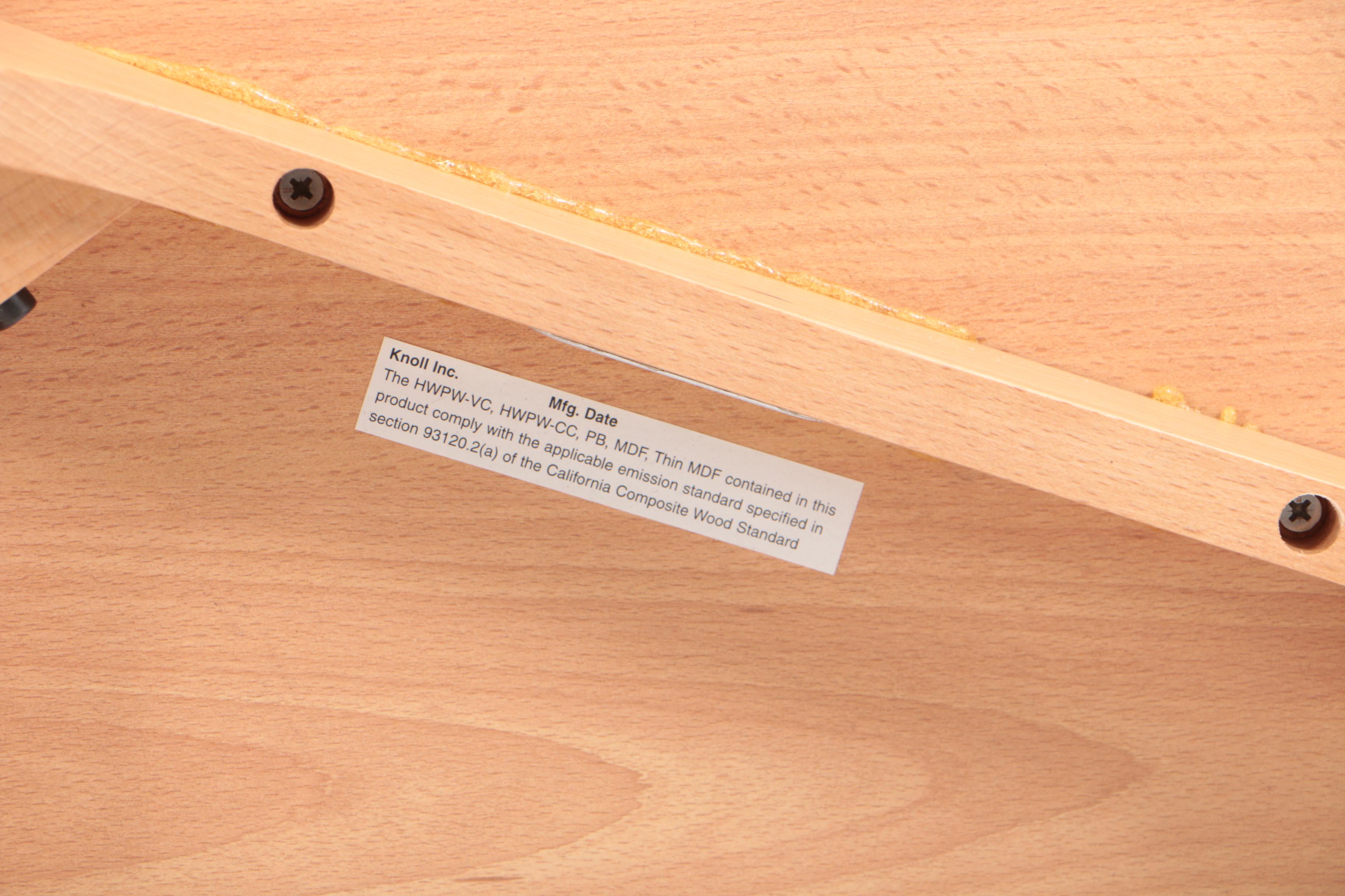 Maple 'Amoeba' Low Table by Jens Risom for Knoll, Inc.