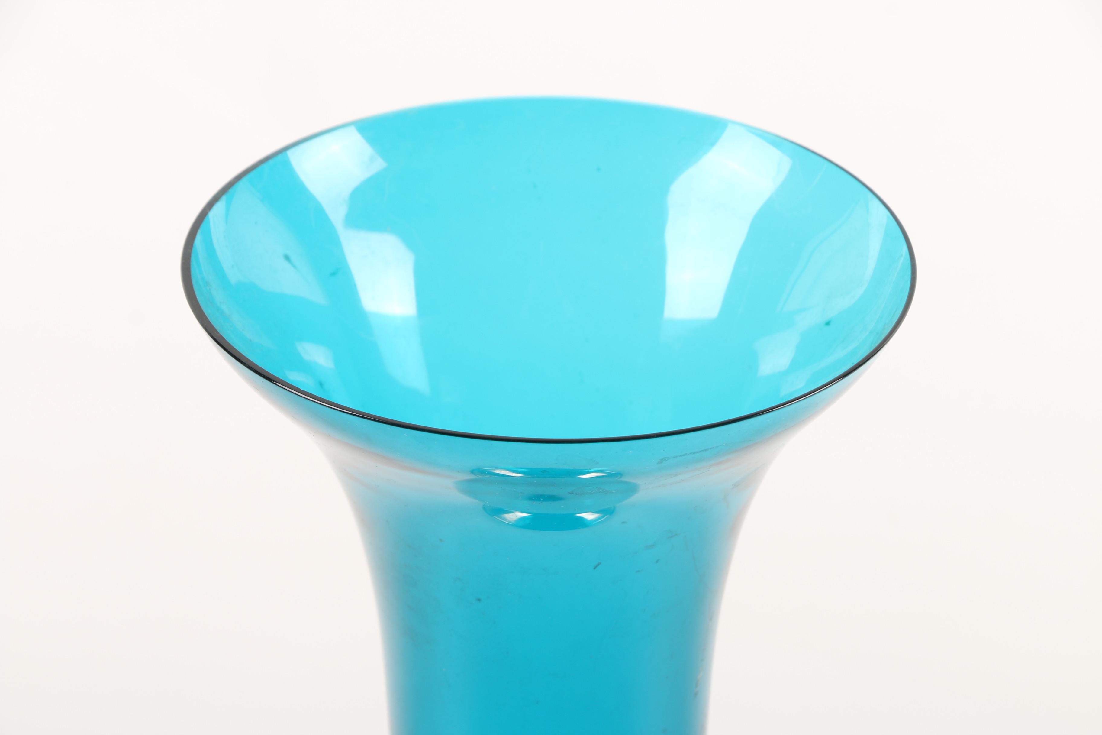 Gorham Crystal Vase with Weighted Sterling Silver Base