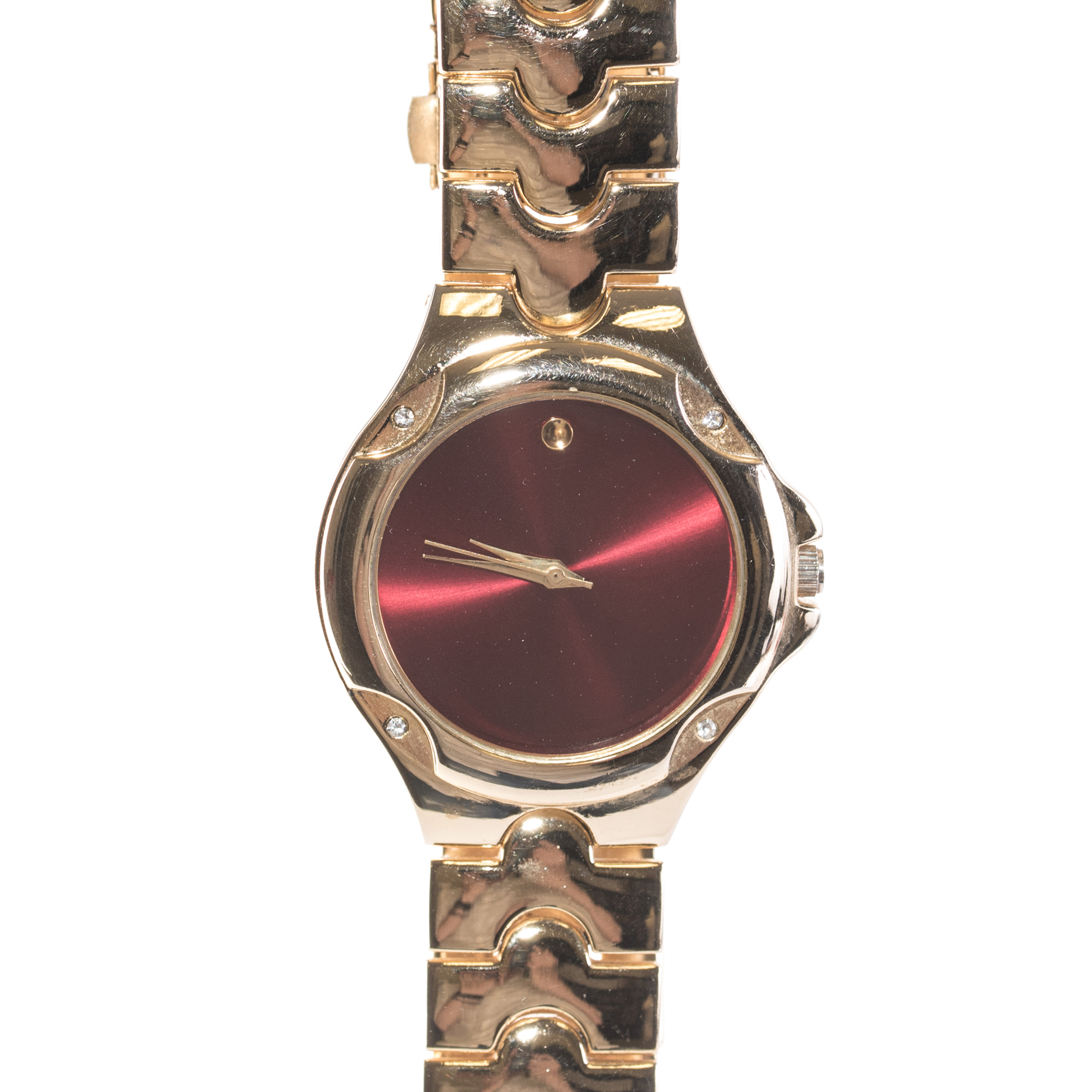 Geneva Elite Gold Tone Watch