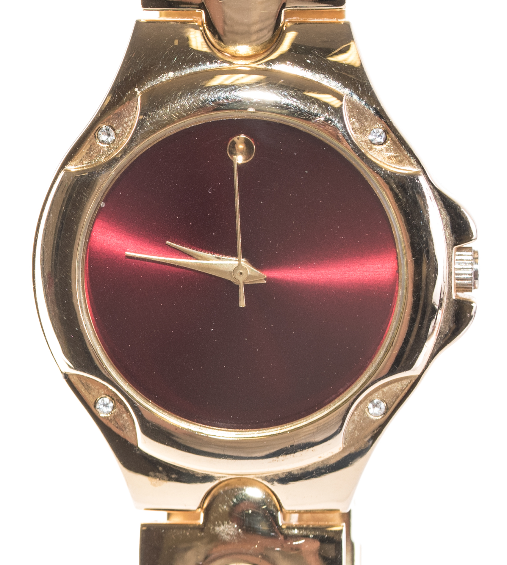 Geneva Elite Gold Tone Watch