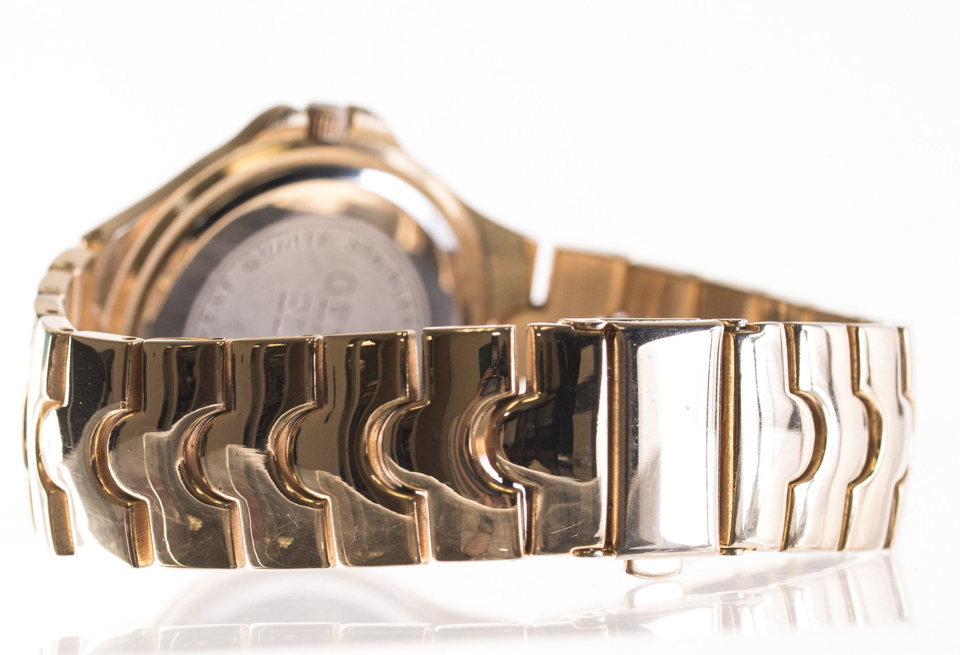 Geneva Elite Gold Tone Watch