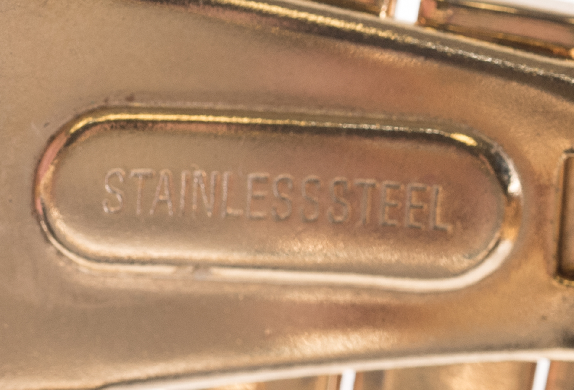 Geneva Elite Gold Tone Watch