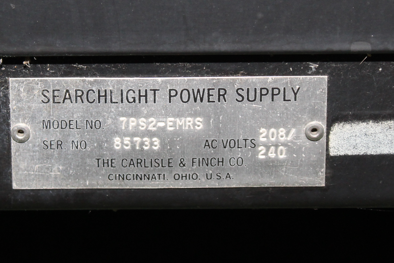 Cincinnati Reds Logo Spot Light Used At Great American Ball Park COA