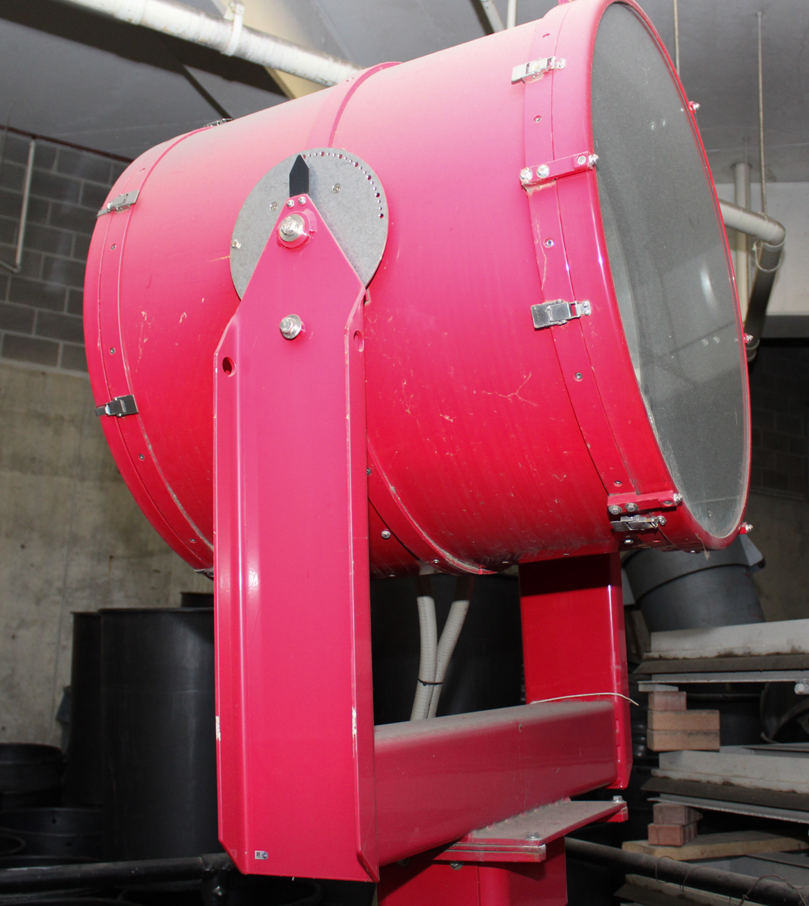 Cincinnati Reds Logo Spot Light Used At Great American Ball Park COA