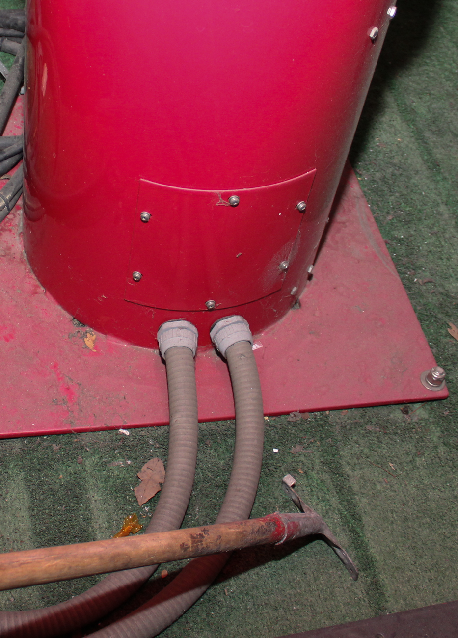 Cincinnati Reds Logo Spot Light Used At Great American Ball Park COA