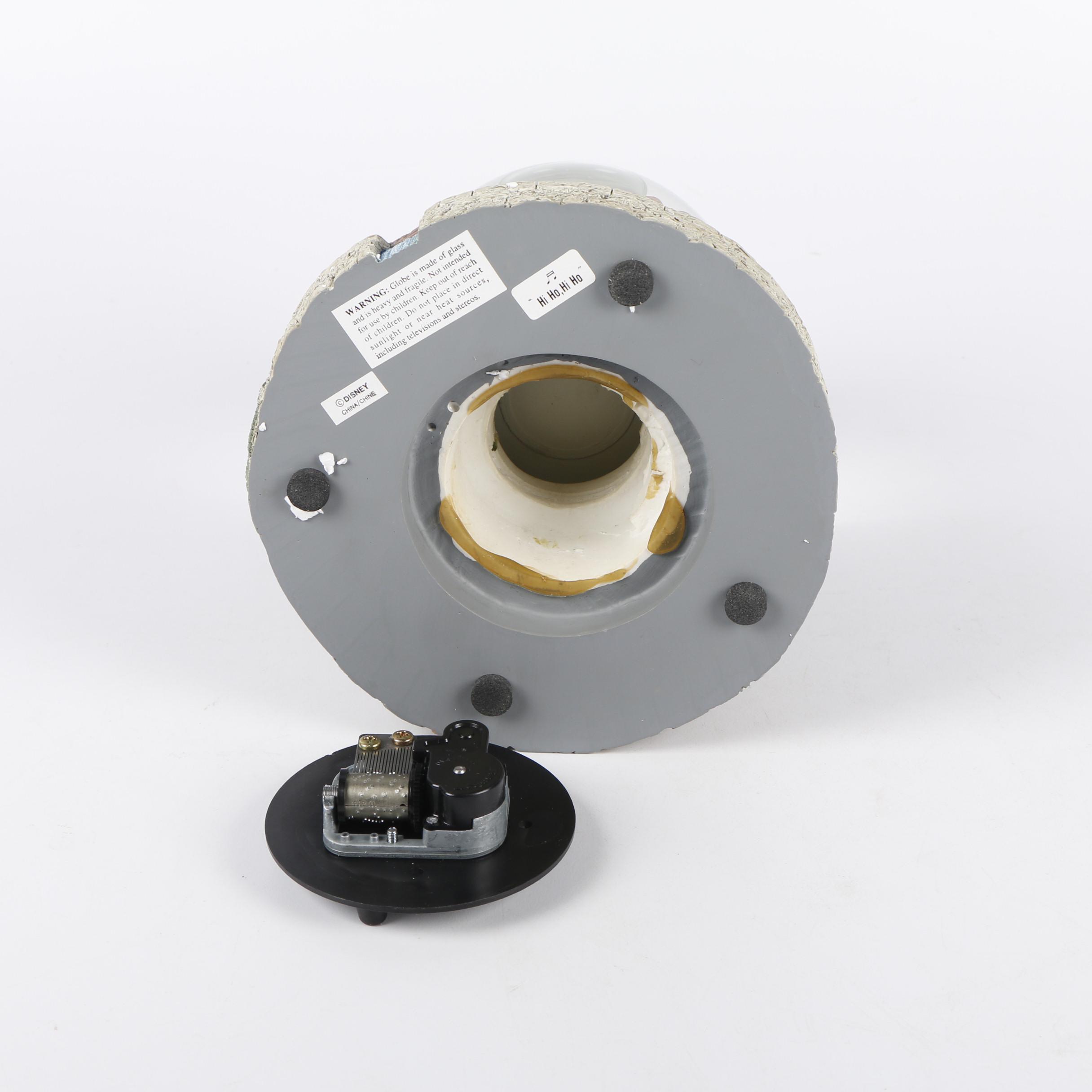 Disney's "Snow White and The Seven Dwarfs" Musical Cottage Snow Globe