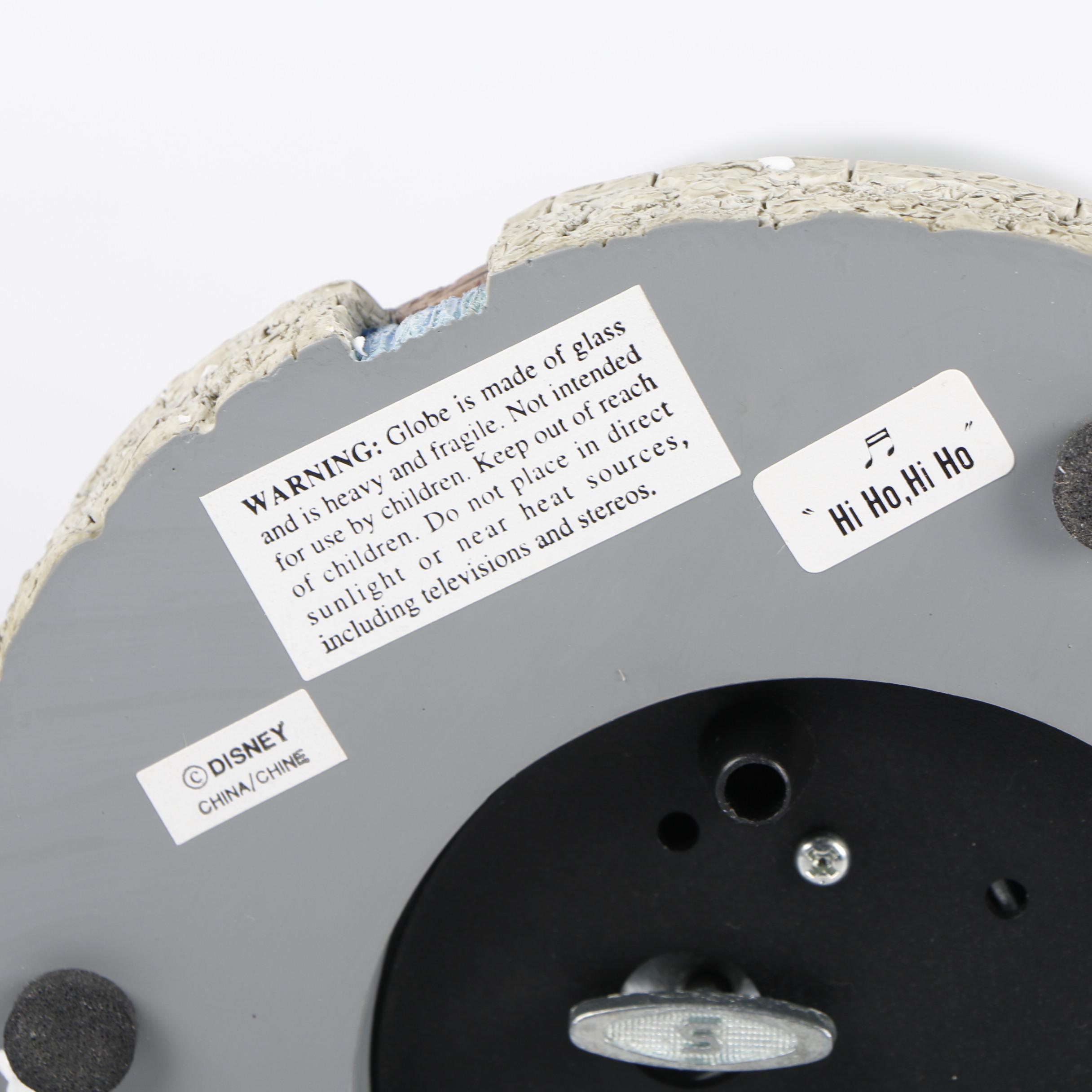 Disney's "Snow White and The Seven Dwarfs" Musical Cottage Snow Globe