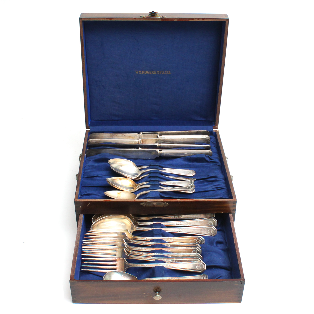 Wm. Rogers "Mayfair" Silver Plate Flatware Set, Circa 1923