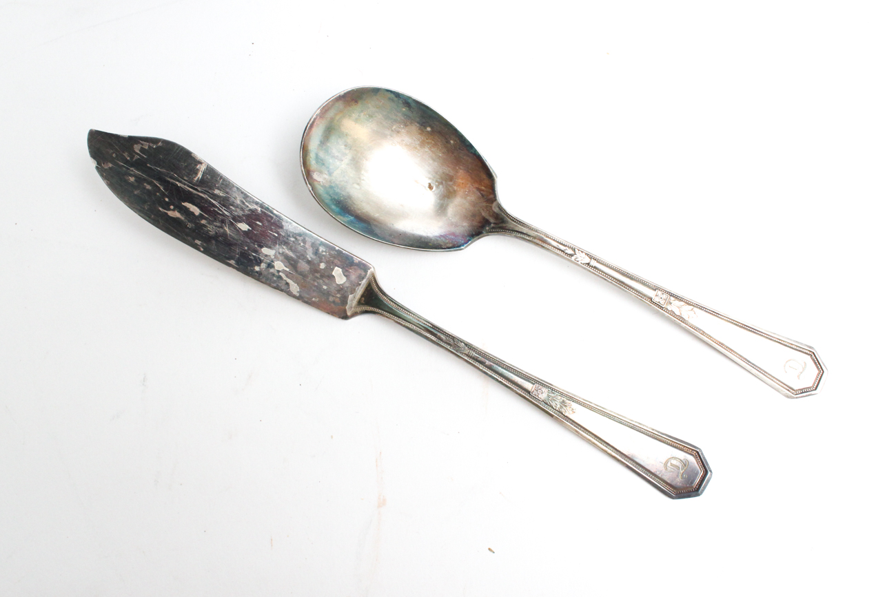 Wm. Rogers "Mayfair" Silver Plate Flatware Set, Circa 1923